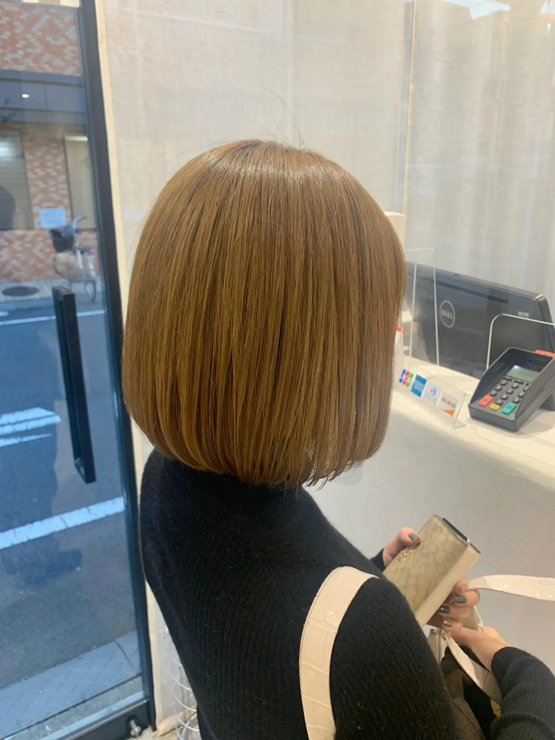 ショート カット トリートメント ボブ/美髪矯正 /佐藤　奈巳のヘアスタイル