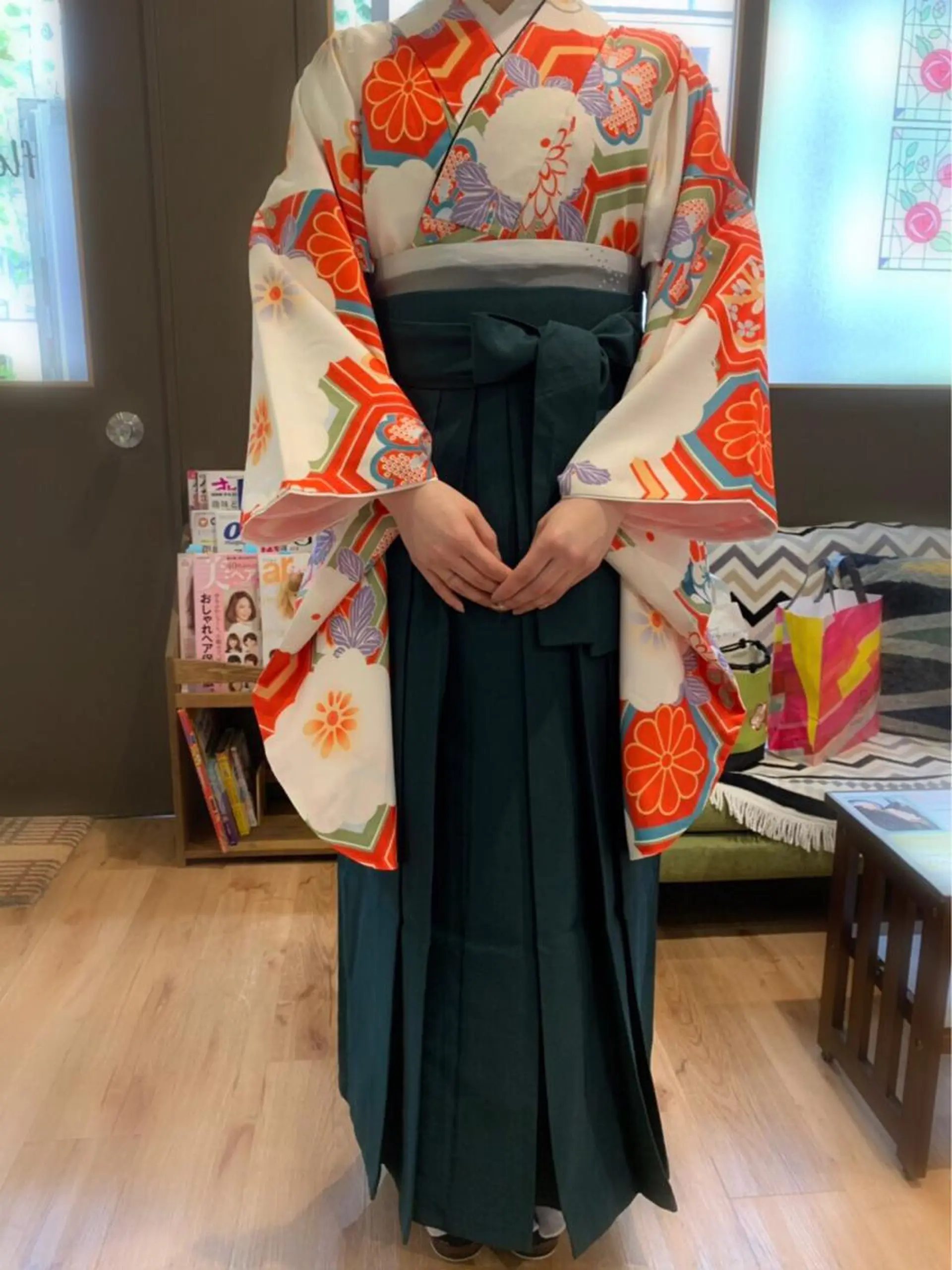 ミディアム ヘアアレンジ 青野 文香のヘアスタイル