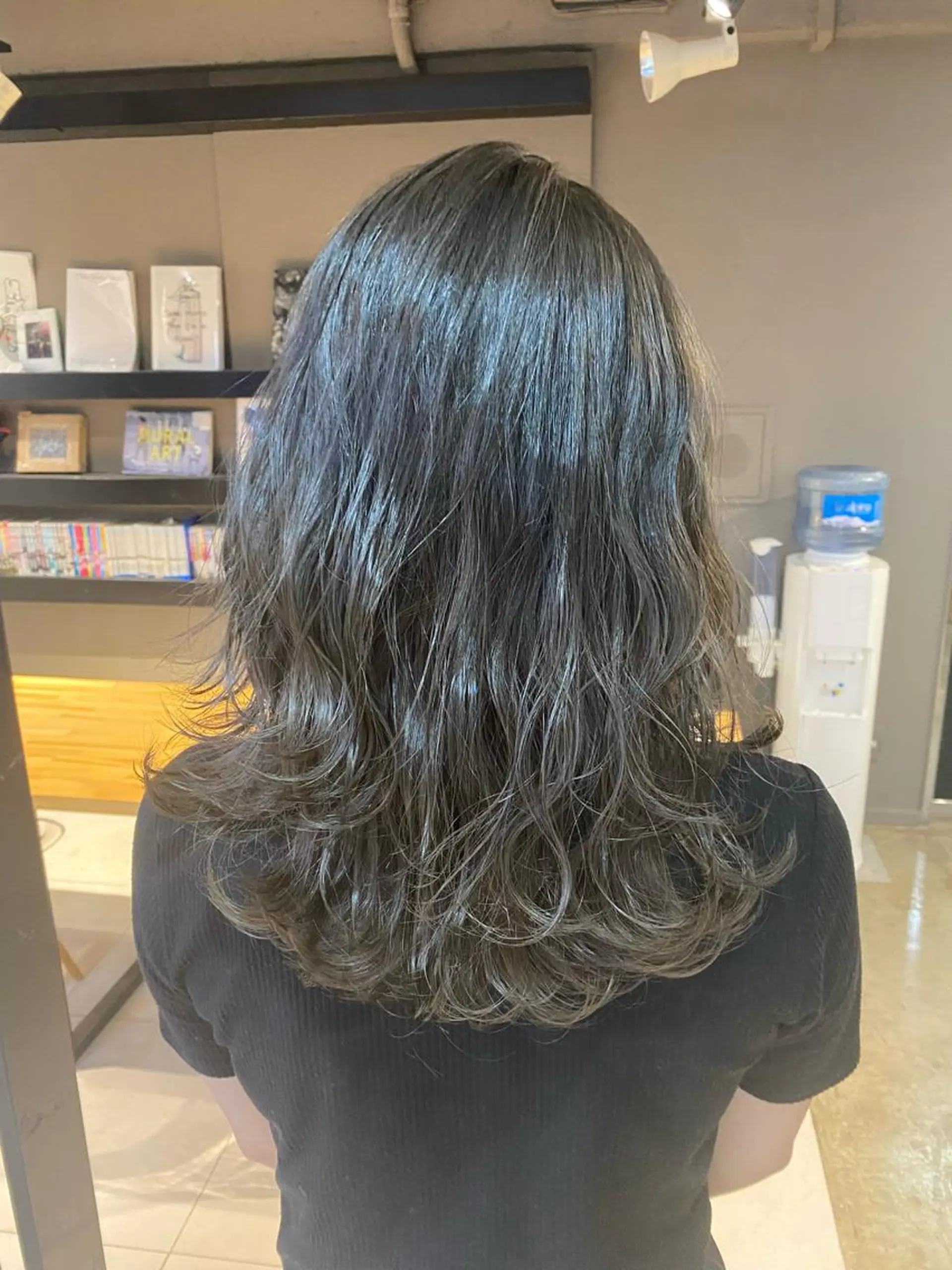 ロング カラー ヘアアレンジ メンズ キッズ ネイル マツエク・マツパ ヘアカラー トリートメント GO TODAY SHAiRE SALON所属・透明感カラー🤎 ゆりのヘアスタイル
