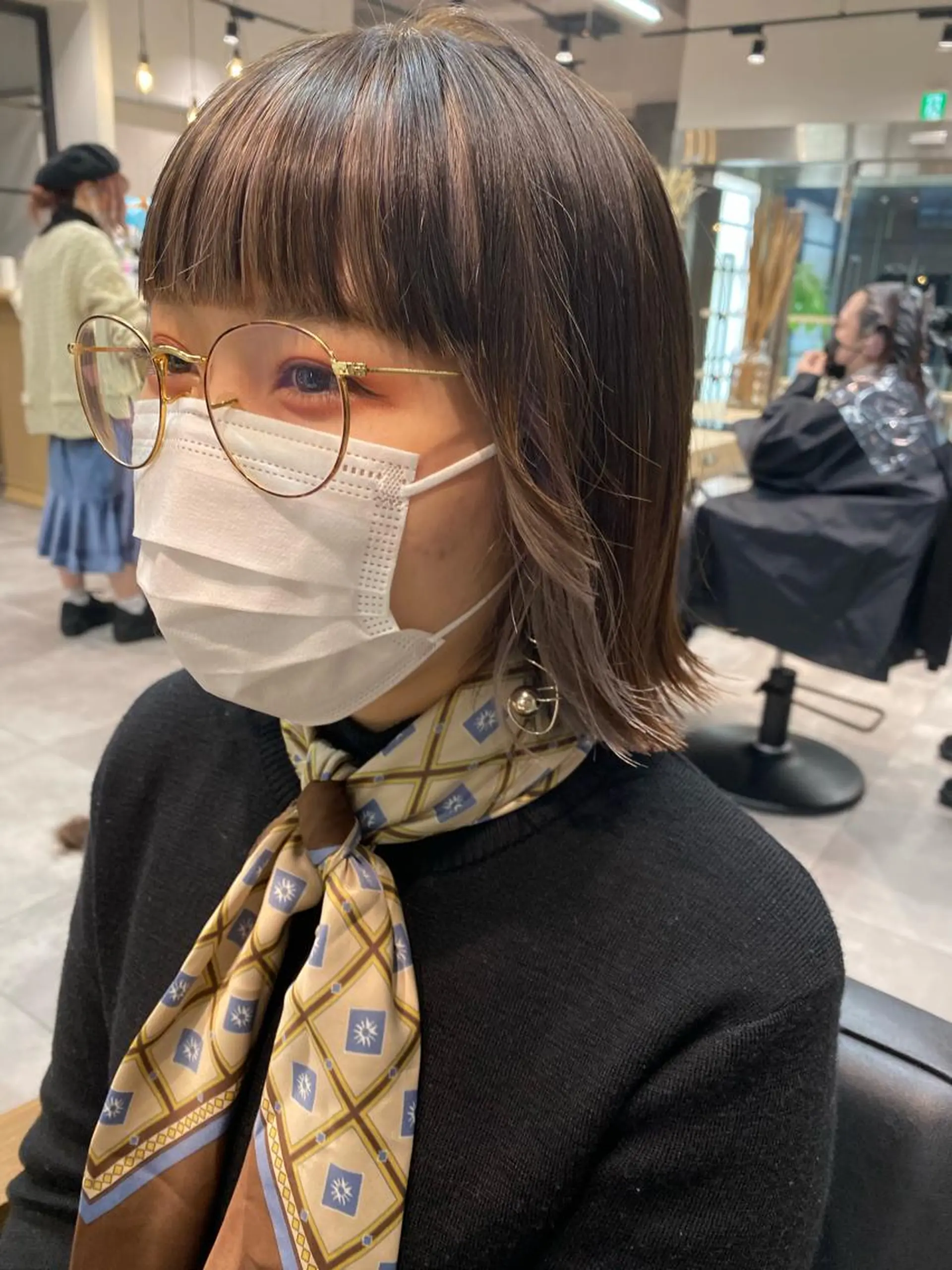 ショート カラー 韓国風スタイル 🍓MIZUKI🍓のヘアスタイル