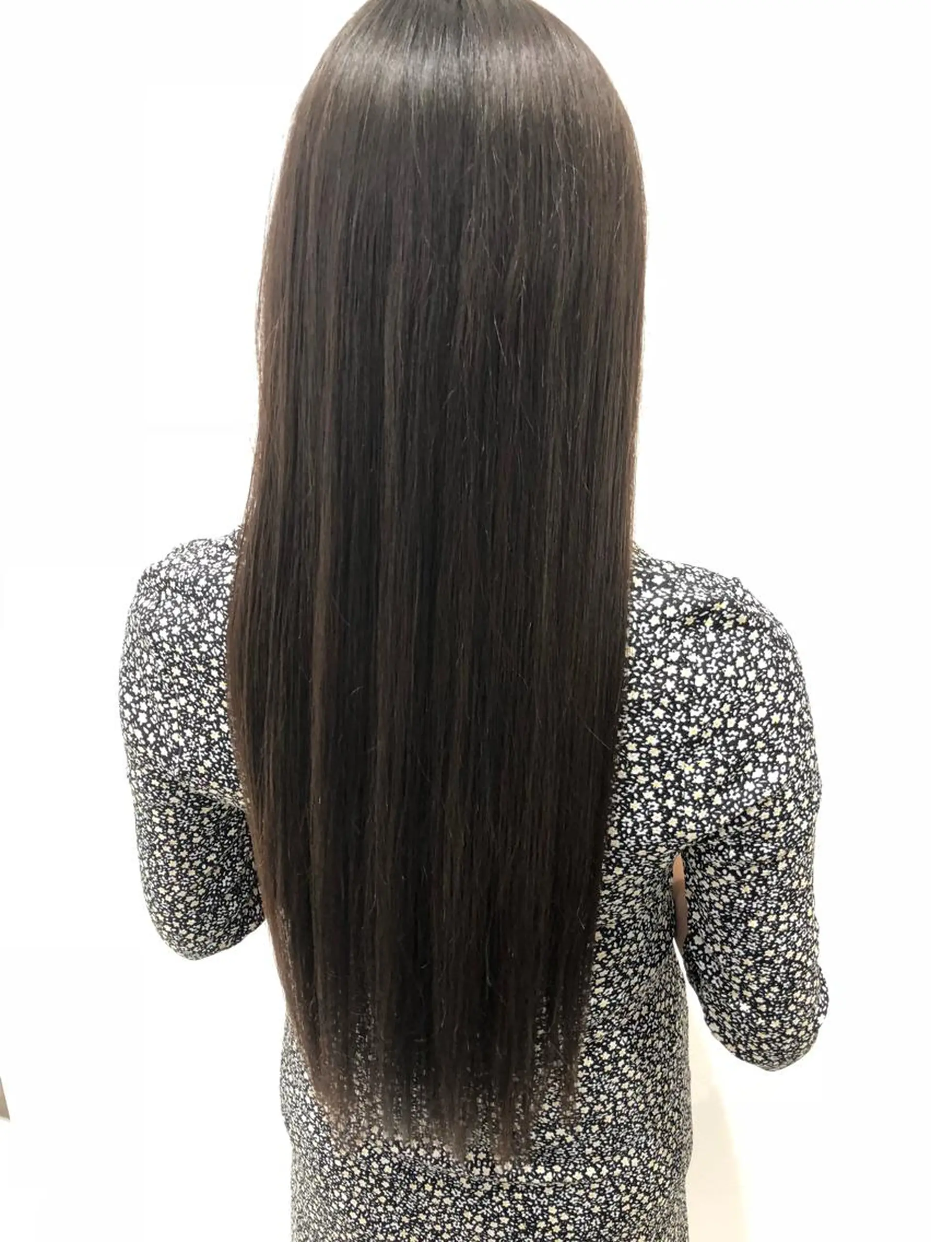 ロング 岸 保奈美のヘアスタイル