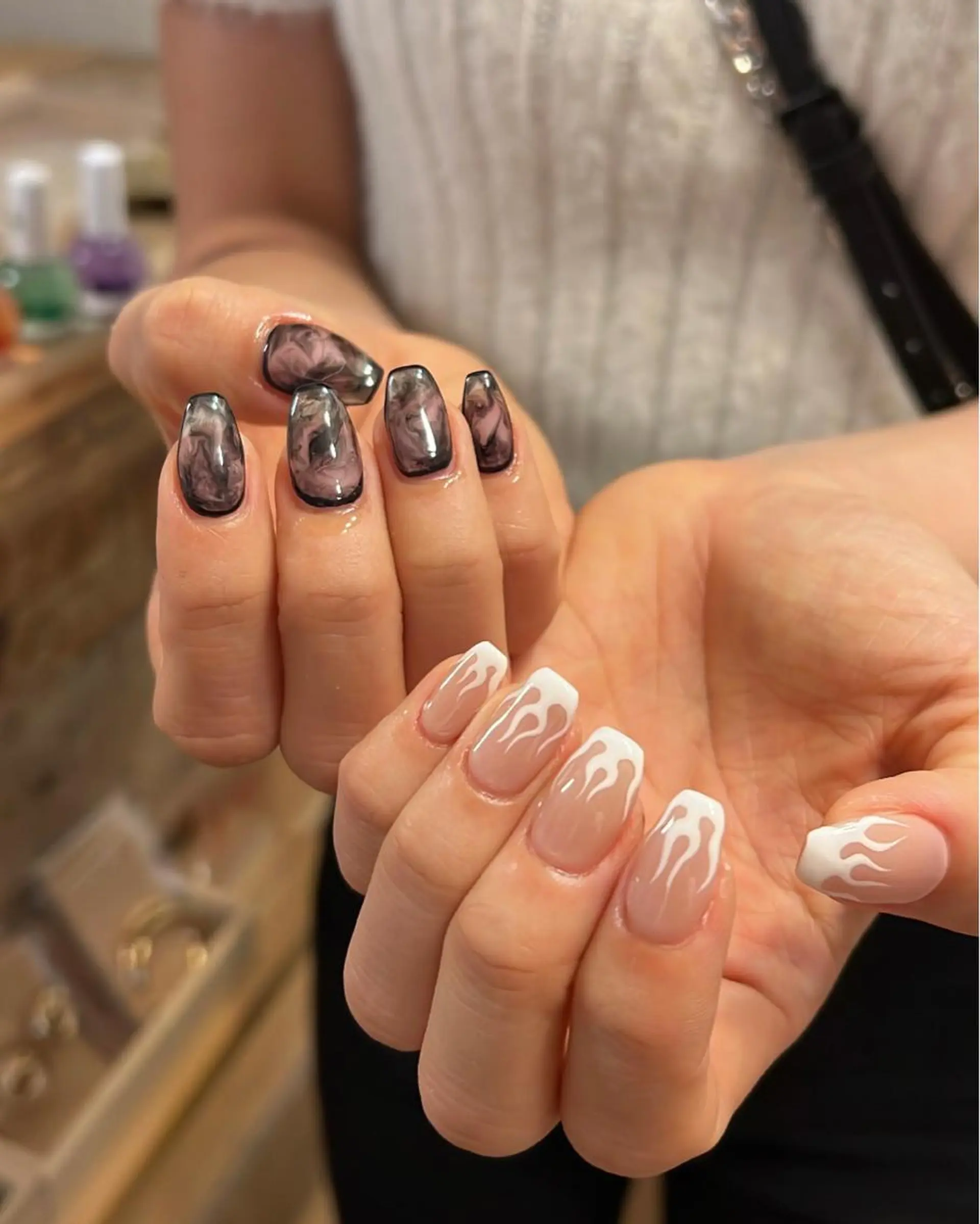 ネイル ハンドネイル フットネイル ハンドケア Nes.Nail所属・Miyagi Asamiのネイルデザイン