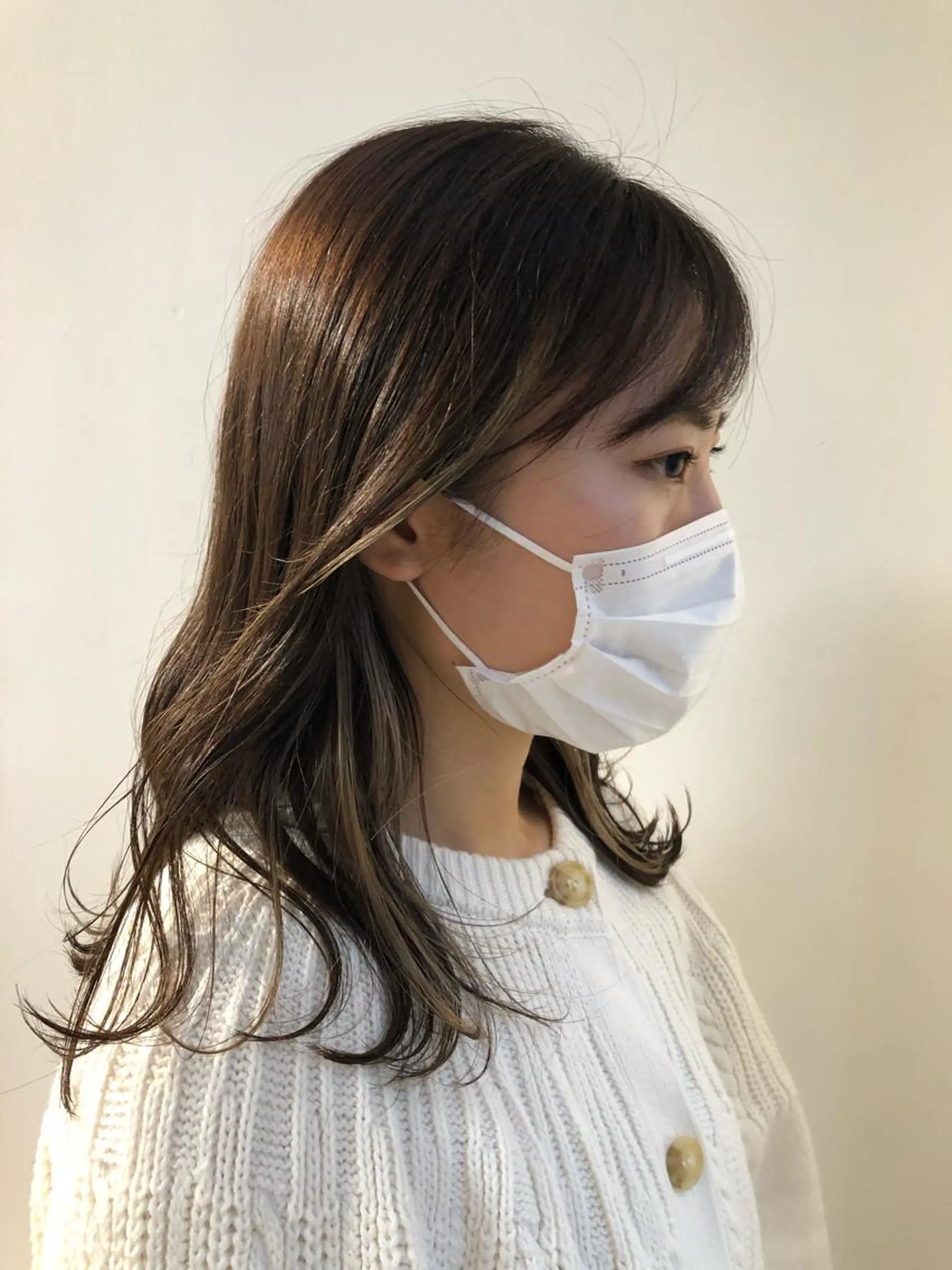 セミロング 🫧tomoka 透明感カラー🫧のヘアスタイル