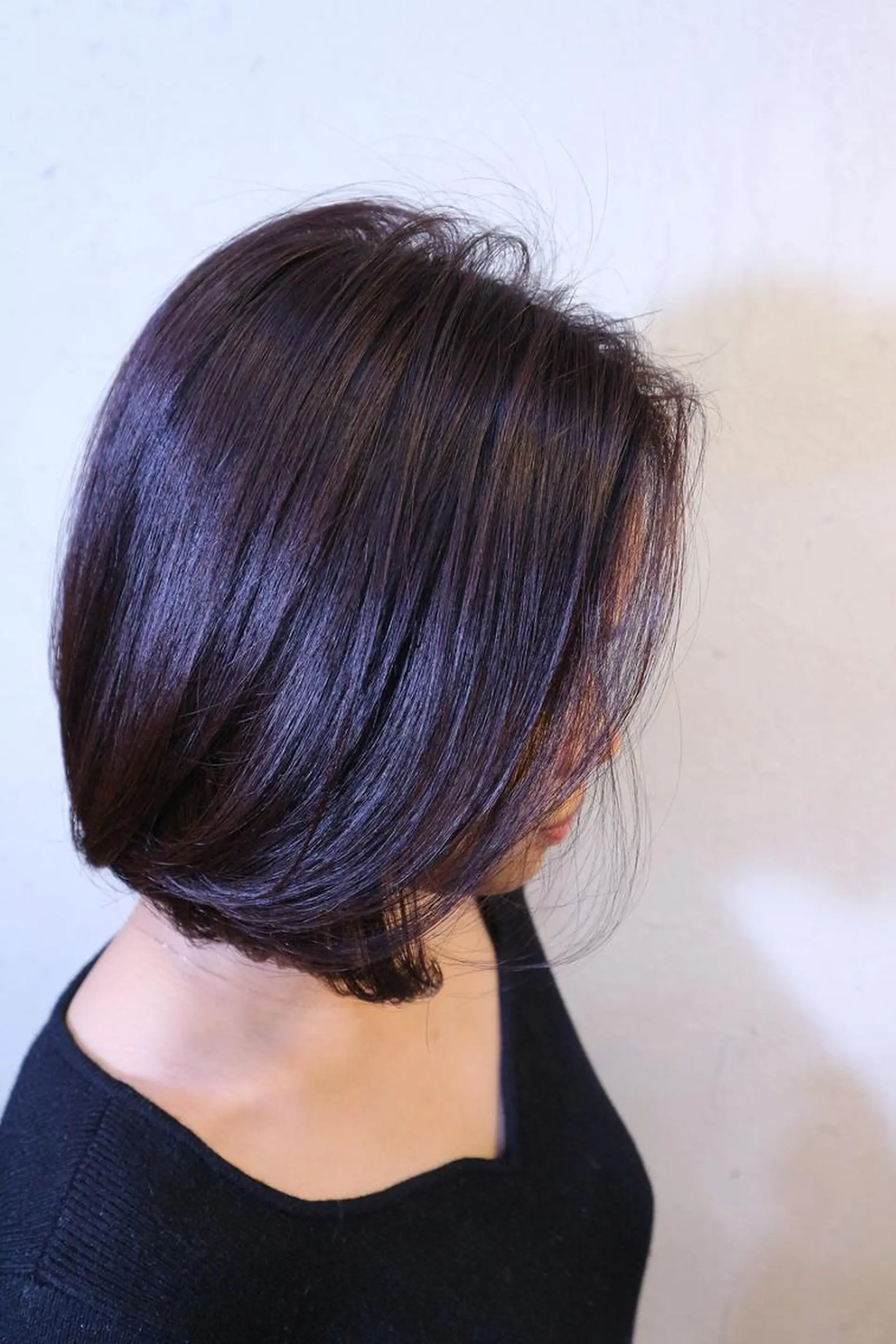 ミディアム 鶴田 連のヘアスタイル