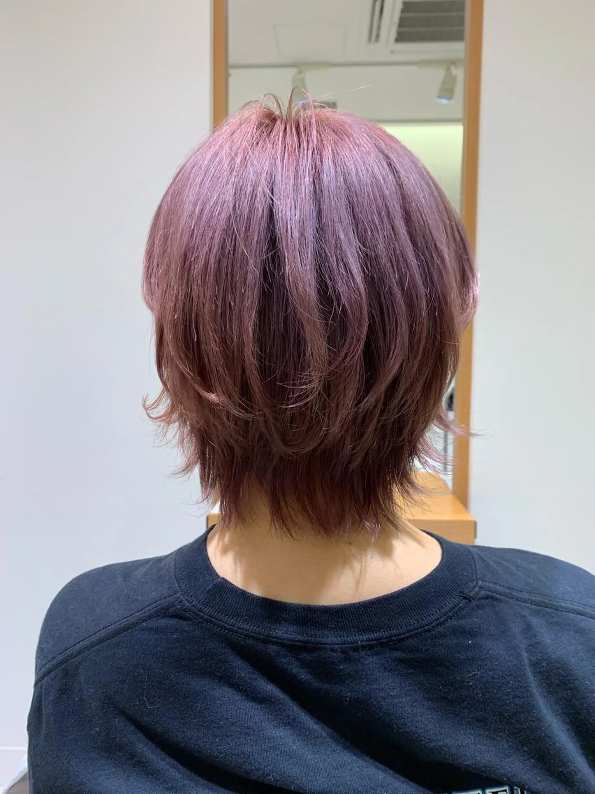 ショート カラー ベージュカラー ピンクカラー ピンクベージュ Hitotose代表 中島和樹のヘアスタイル