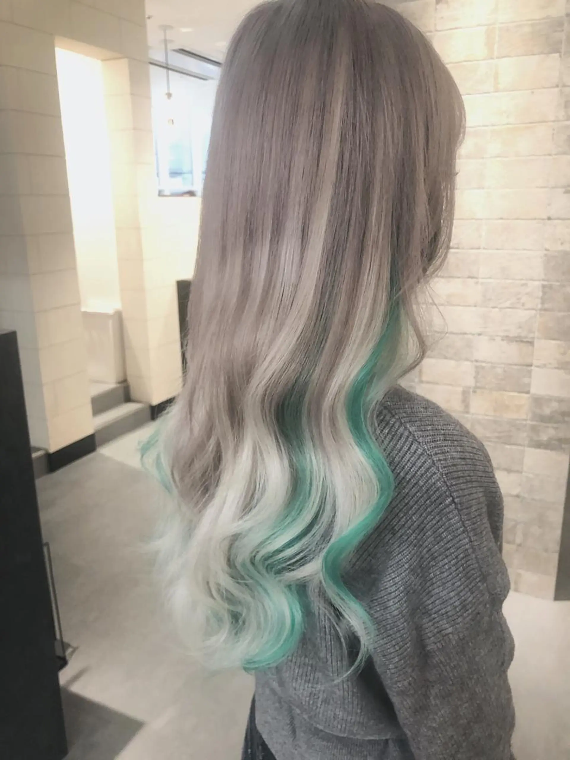 ミディアム エクステ Hair mission【ヘアーミッション】心斎橋所属・エクステ／レイヤー 落合/心斎橋のヘアスタイル