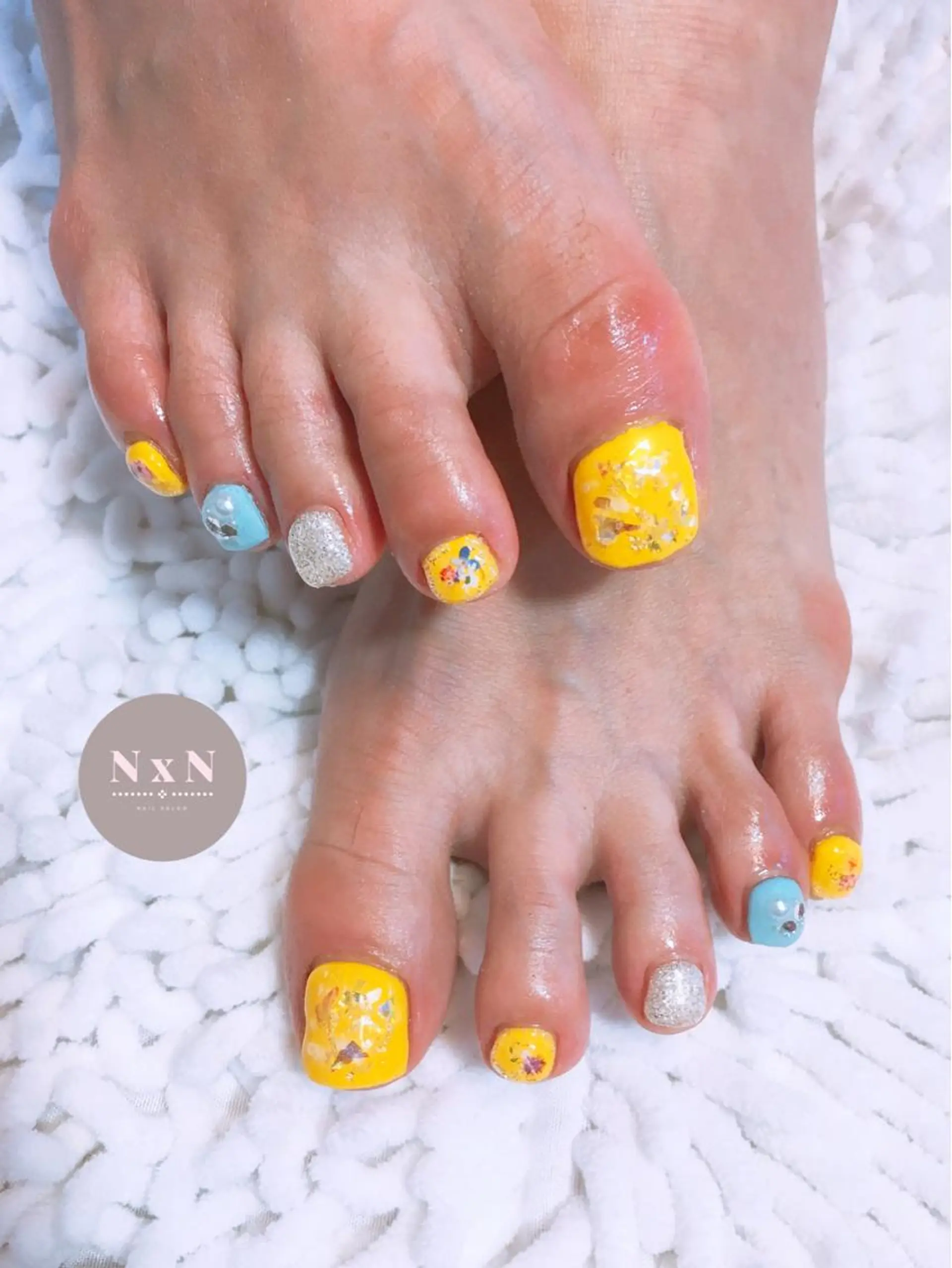 ネイル フットネイル nail salon N×Nのネイルデザイン
