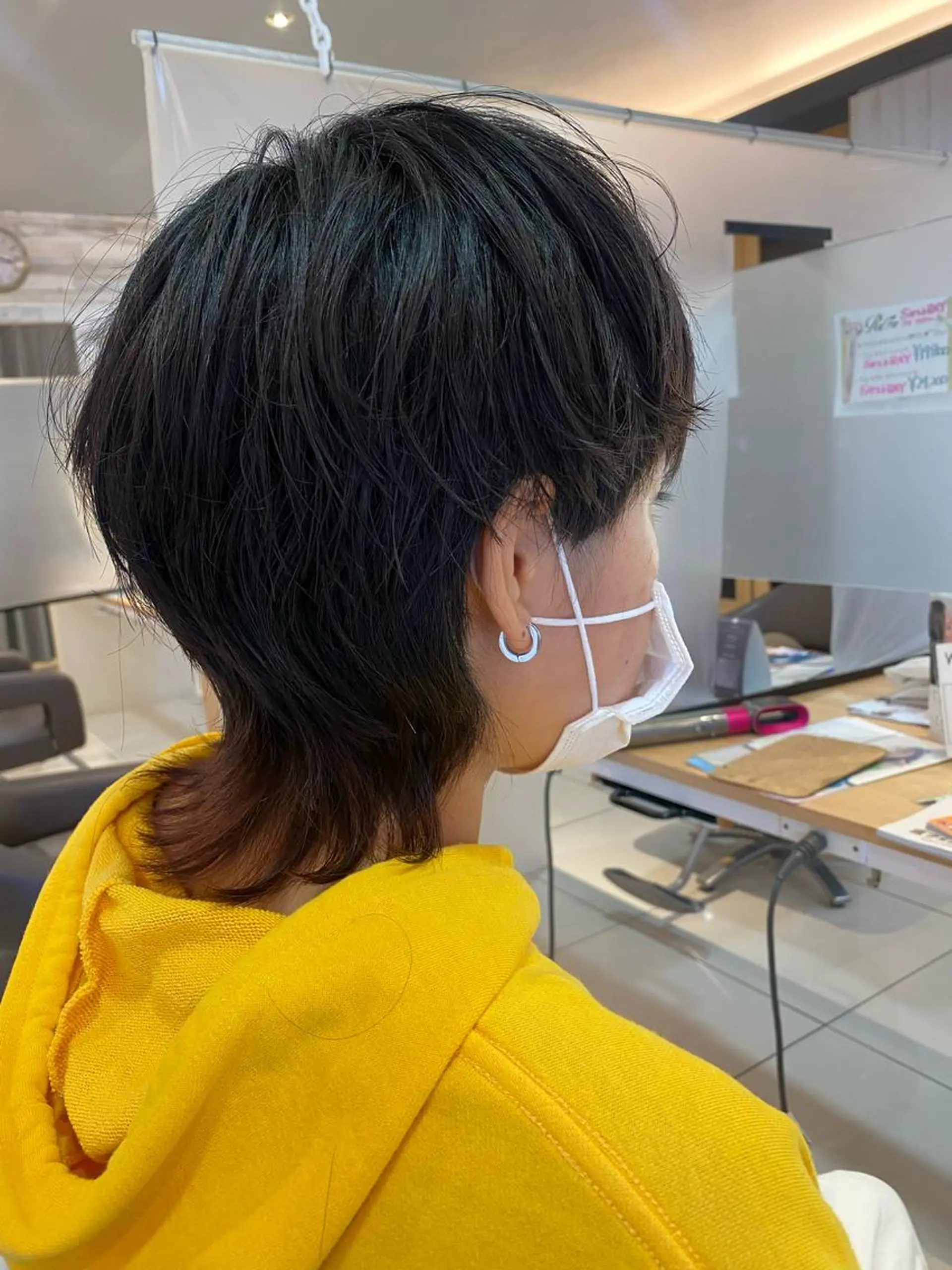 ショート カラー メンズ マッシュウルフ マッシュ メンズウルフカット ウルフカット カット 波巻き/メンズ/ ショート/☆いとみなのヘアスタイル