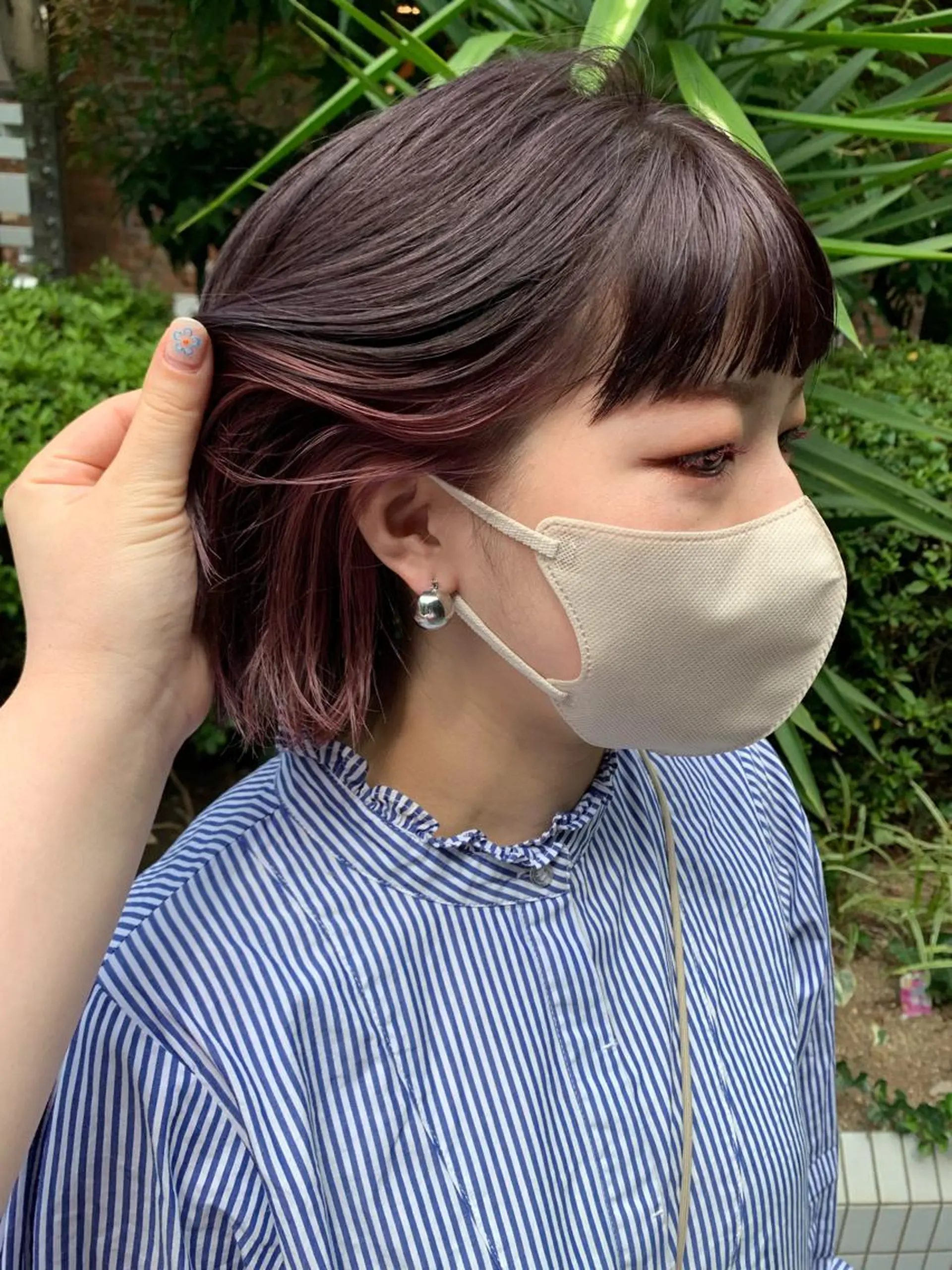 ミディアム カラー インナーカラー yukie🌷 /暖色🍒梅田サロンのヘアスタイル