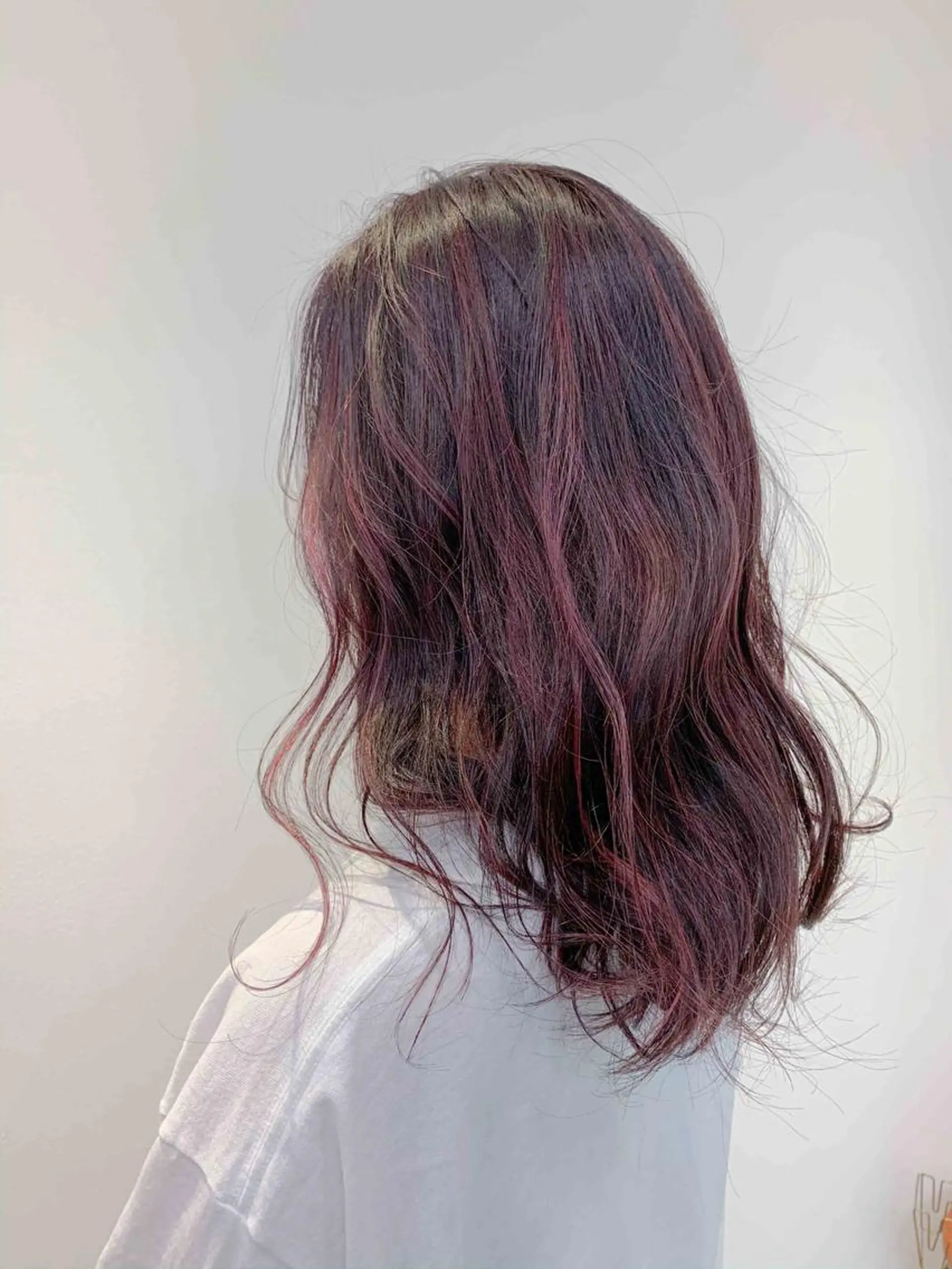 ロング カラー 縮毛矯正/髪質改善 /韓国風　山川春輝のヘアスタイル