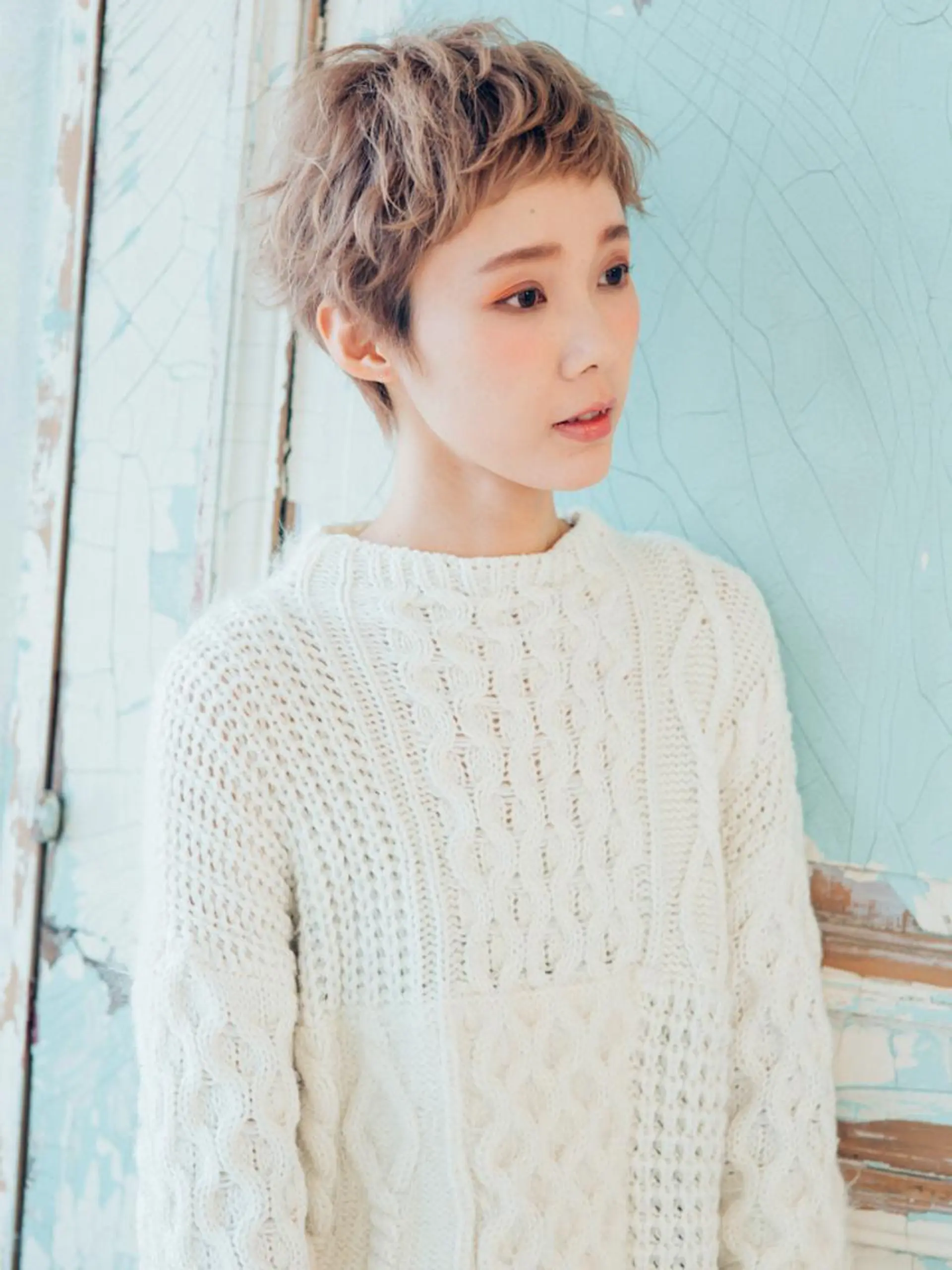 ショート 🌟髪質改善ケアカラ ー美髪縮毛矯正y🌟のヘアスタイル