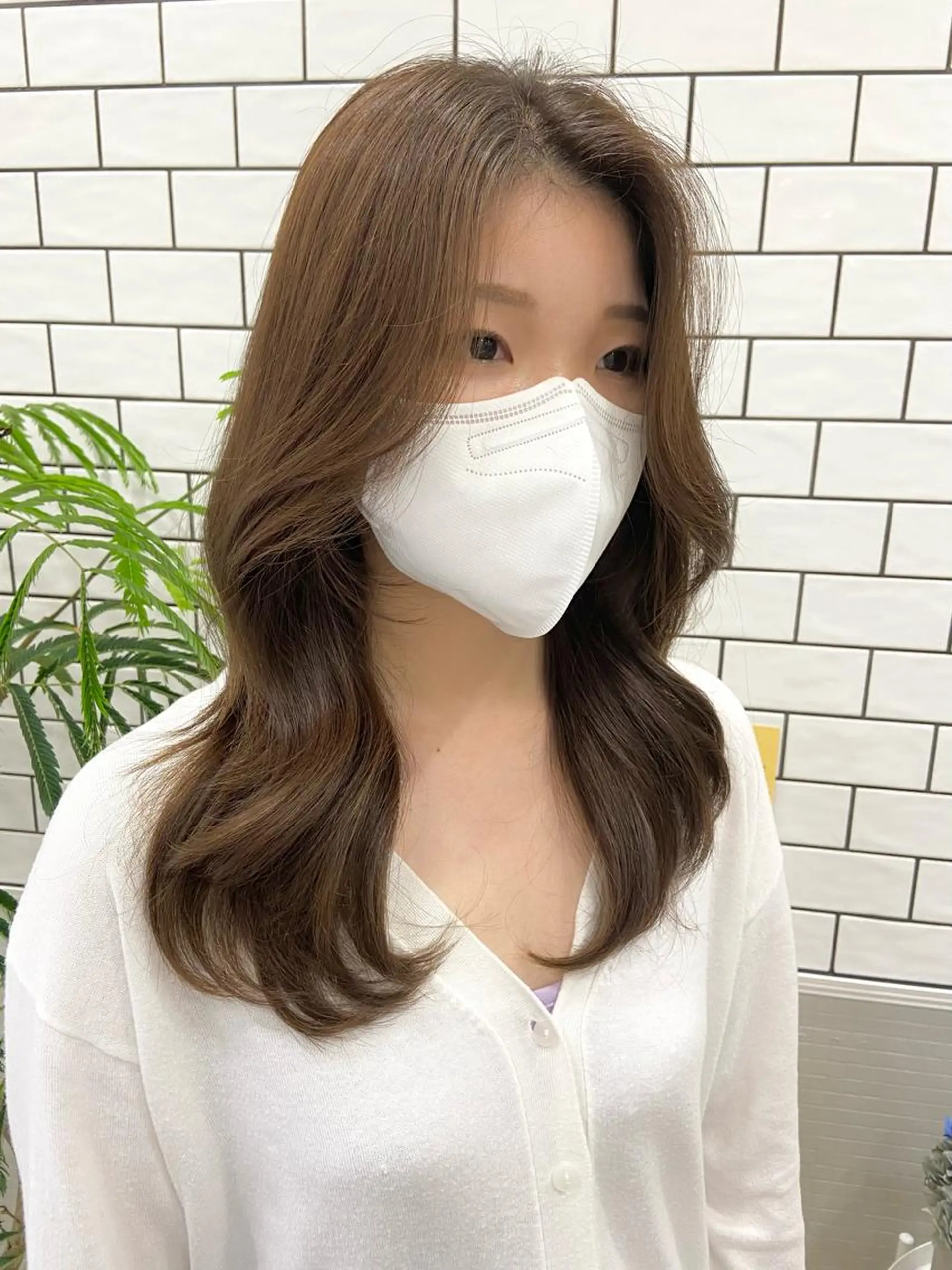 ロング 💗モデルカット 募集中のヘアスタイル