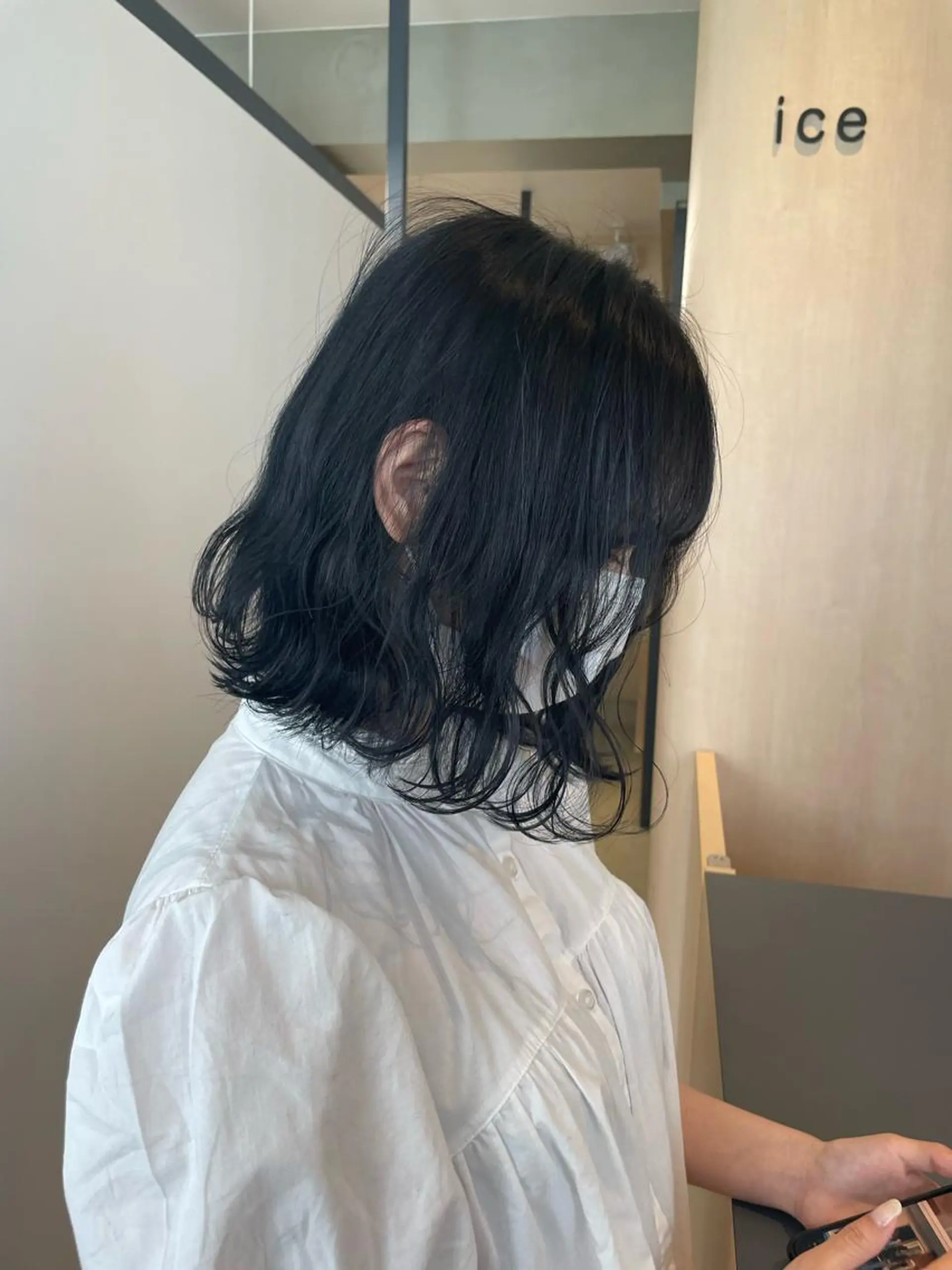 カラー 透明感カラー 若月 あやかのヘアスタイル