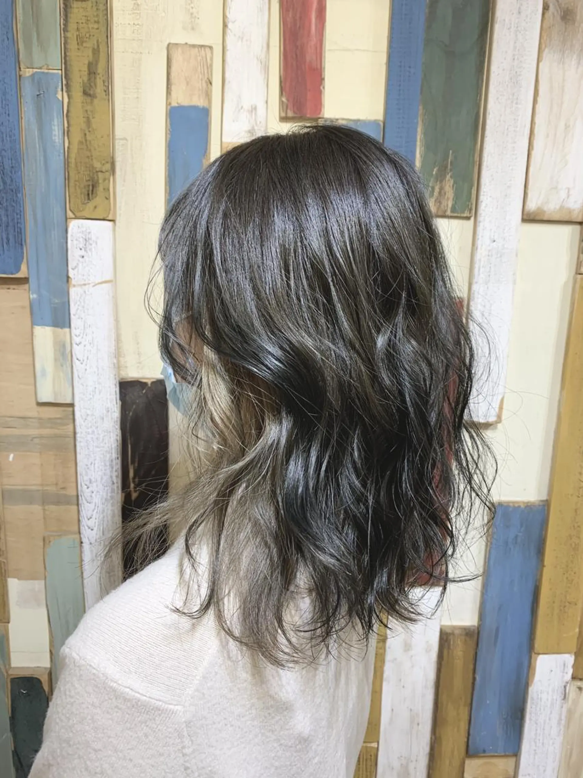 カラー ヘアカラー ヘッドスパ 嶋村夏実🌼レイヤー 🌸白髪ぼかしのヘアスタイル