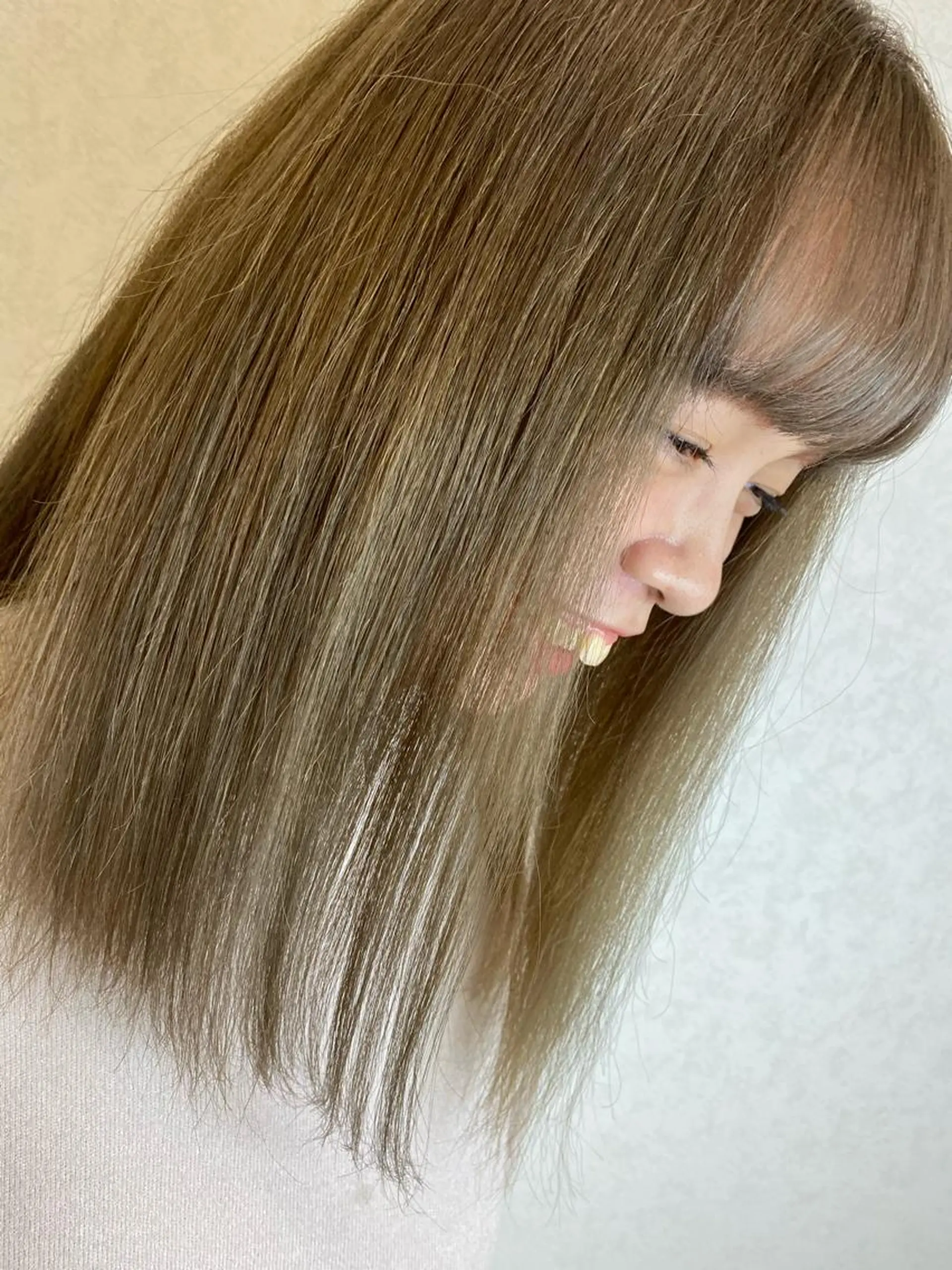 ロング カラー ムトウセイマ/艶髪 /艶ケアWブリーチのヘアスタイル