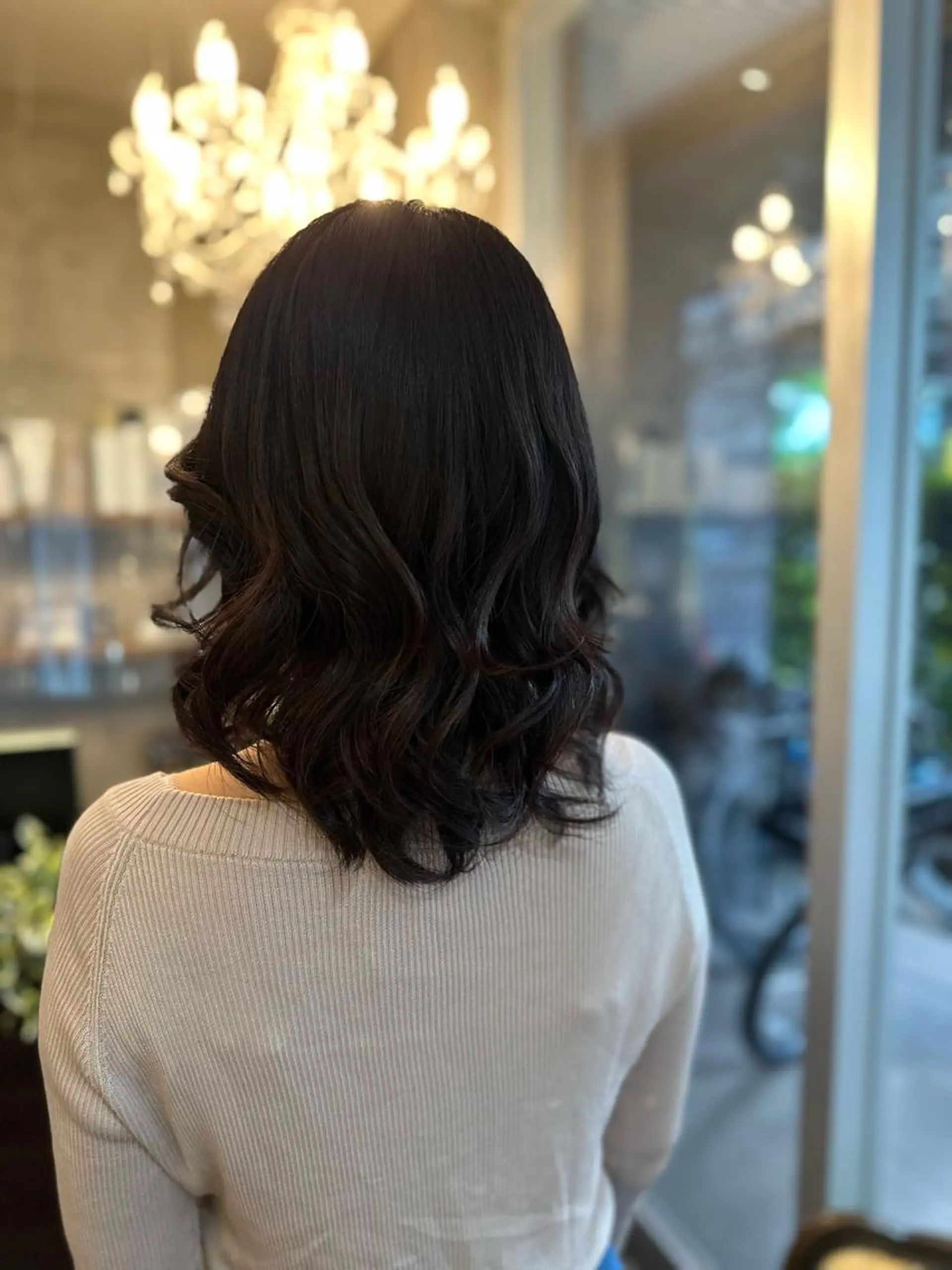 カラー 阿部 麻衣子のヘアスタイル