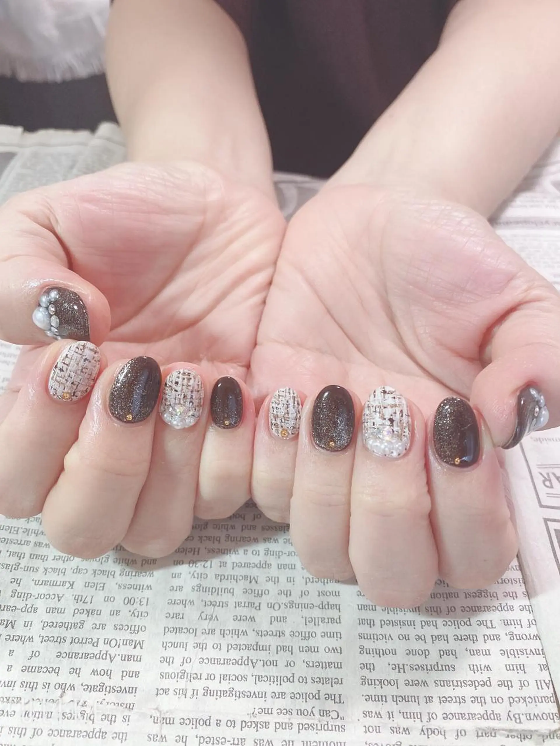 ネイル ハンドネイル ハンドケア 森山 舞のネイルデザイン