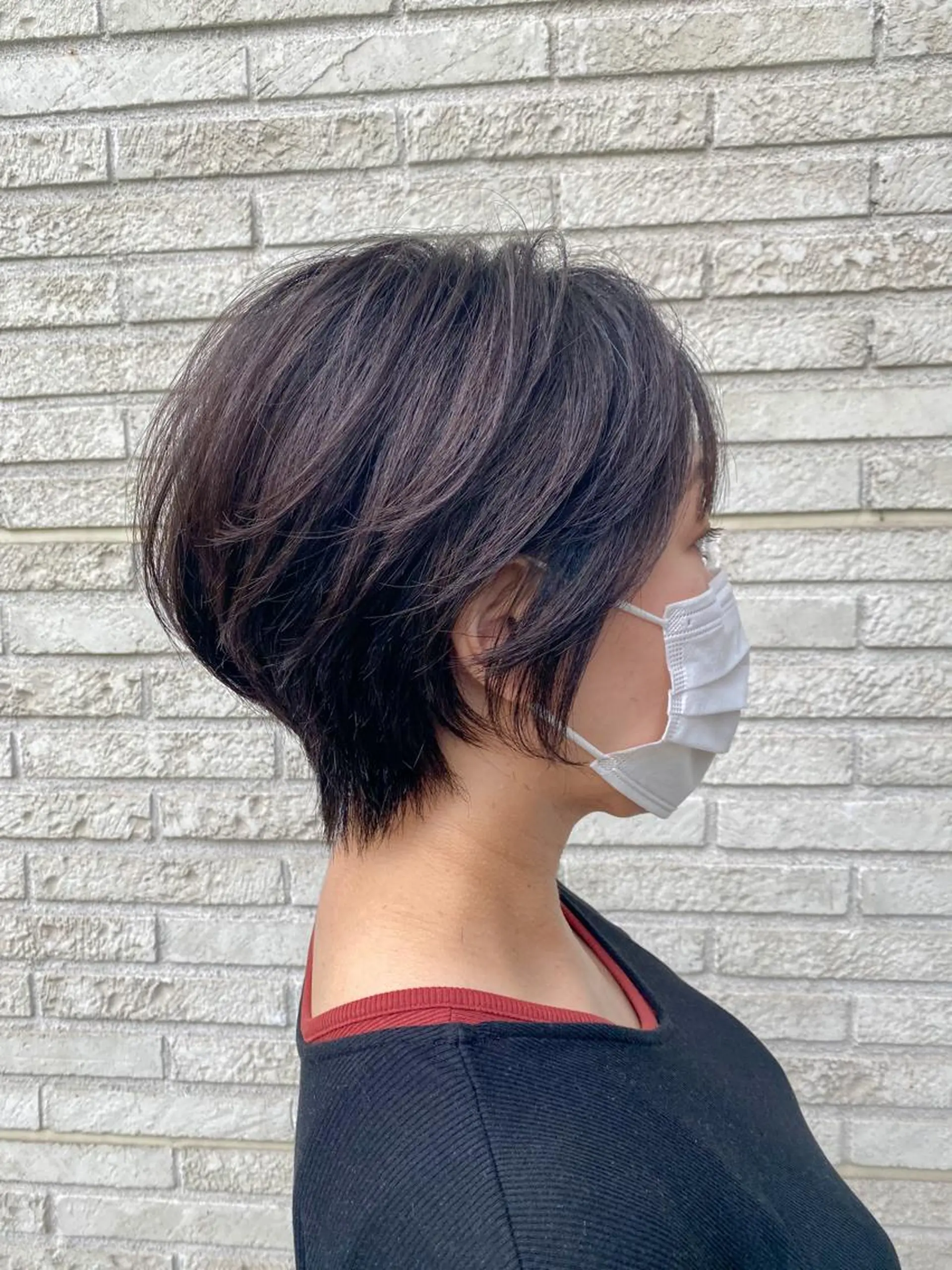 ショート 加藤 真介のヘアスタイル