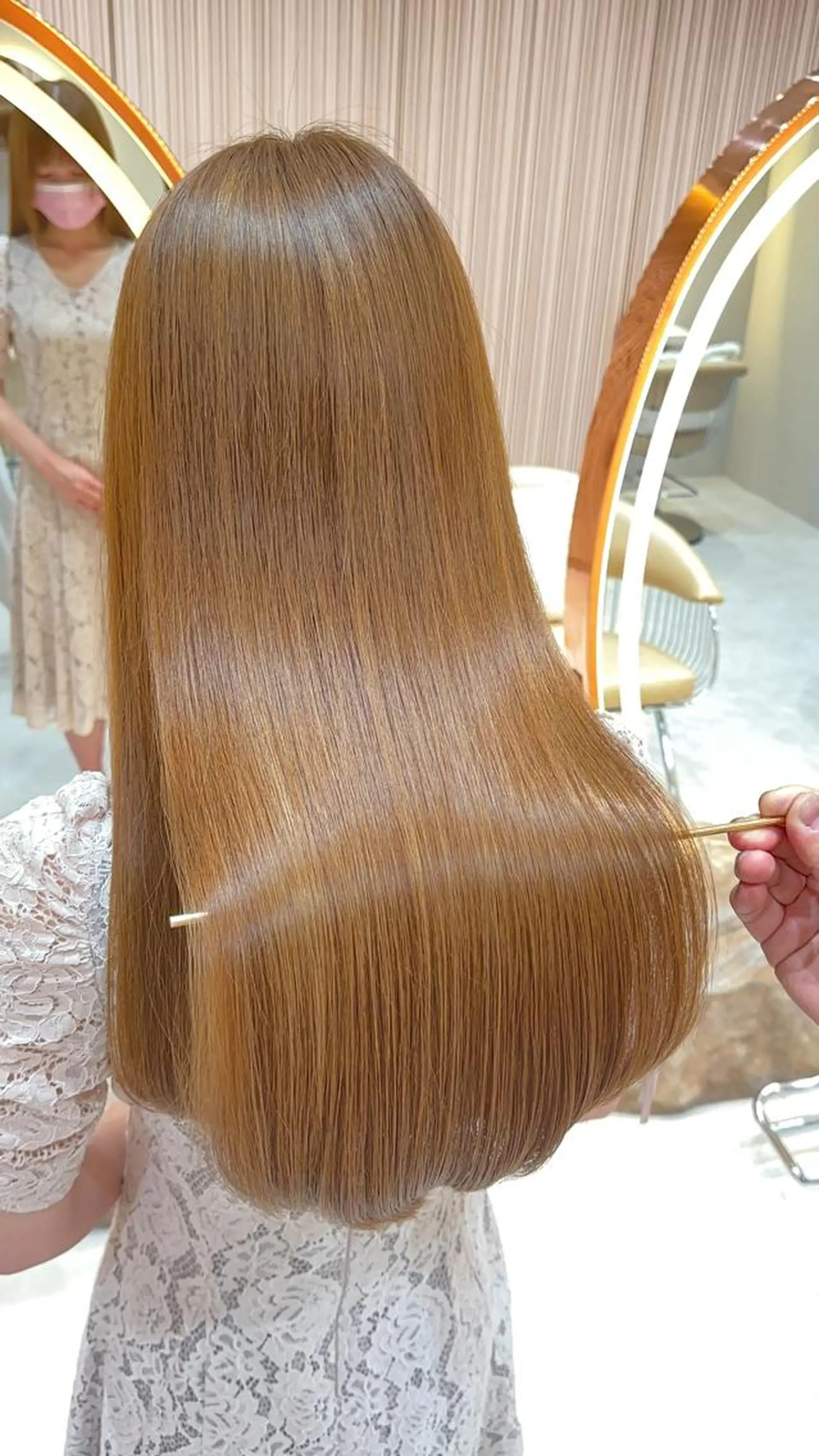 ロング ヘアカラー 大人メンズパーマ メンズ特化　萱原大幹のヘアスタイル