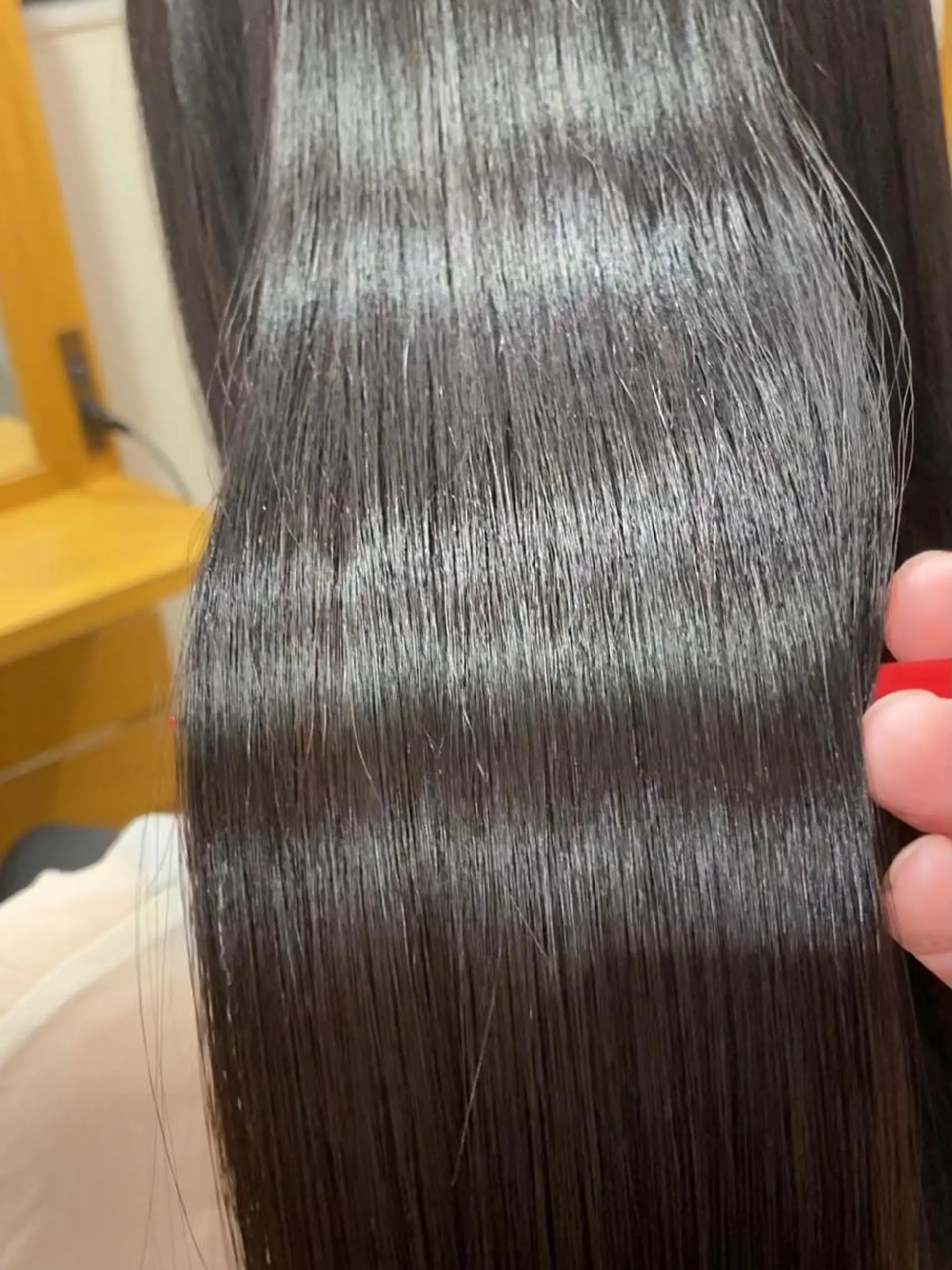 セミロング 髪質改善 トリートメント トリートメント KIZU 髪質改善 オカルト怪談のヘアスタイル