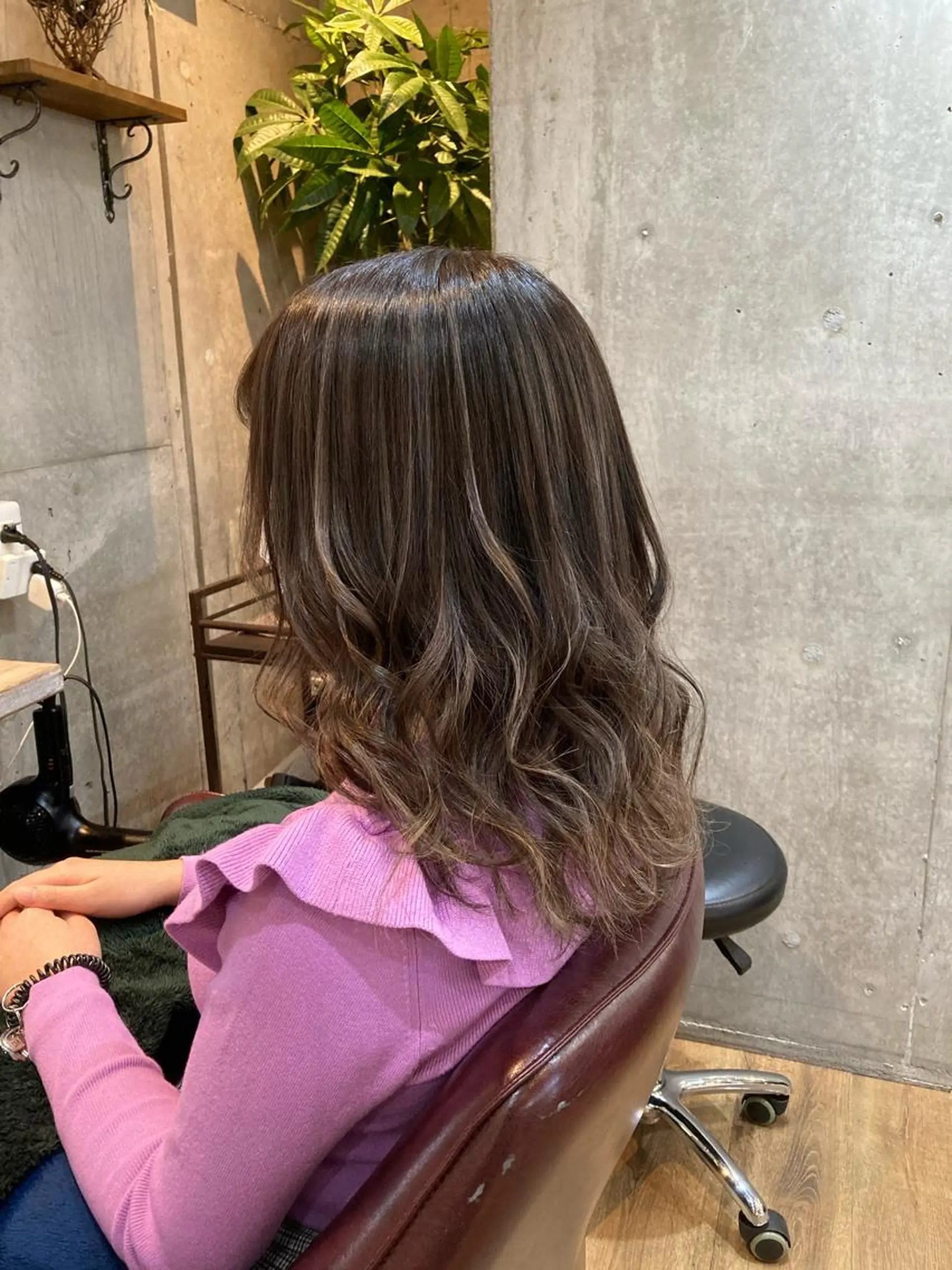 ロング カラー ハイライトカラー ハイライト Trill所属・縮毛矯正/髪質改善 /SATOKOのヘアスタイル