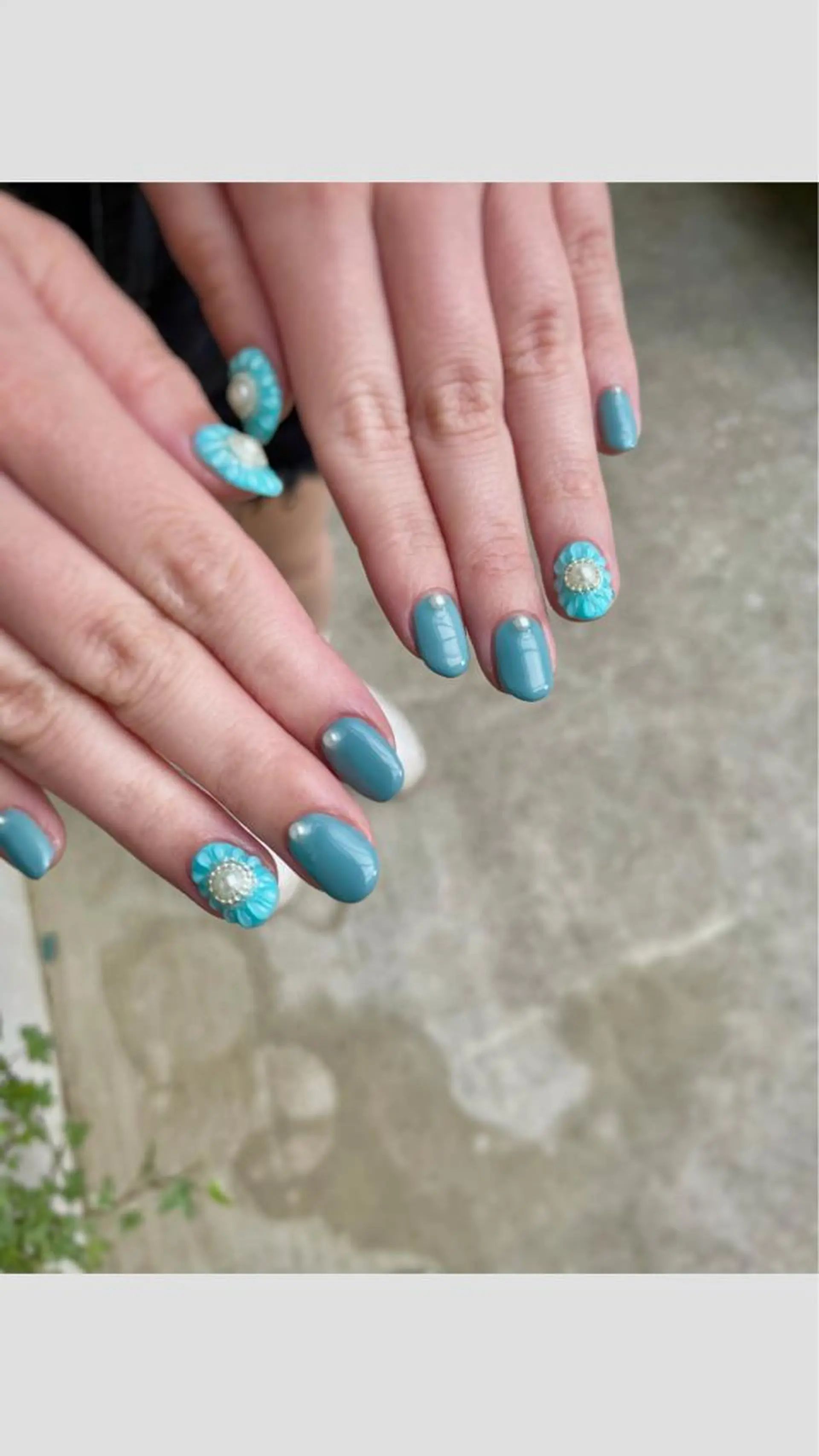 ネイル フラワーネイル ぷっくりネイル beauty salonM&Iのネイルデザイン