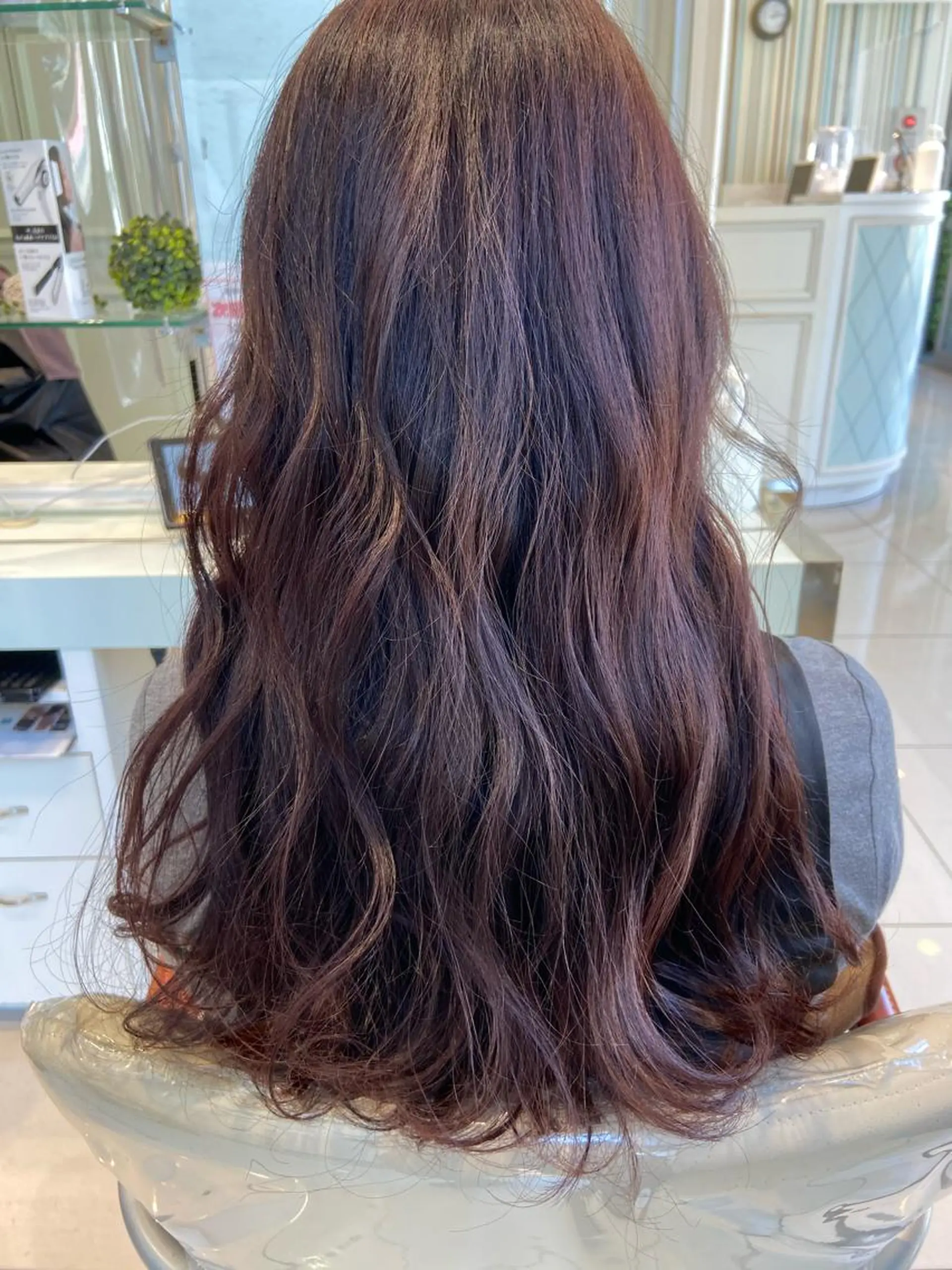 ロング カラー メンズ縮毛矯正 ♠️店長下平隼人のヘアスタイル