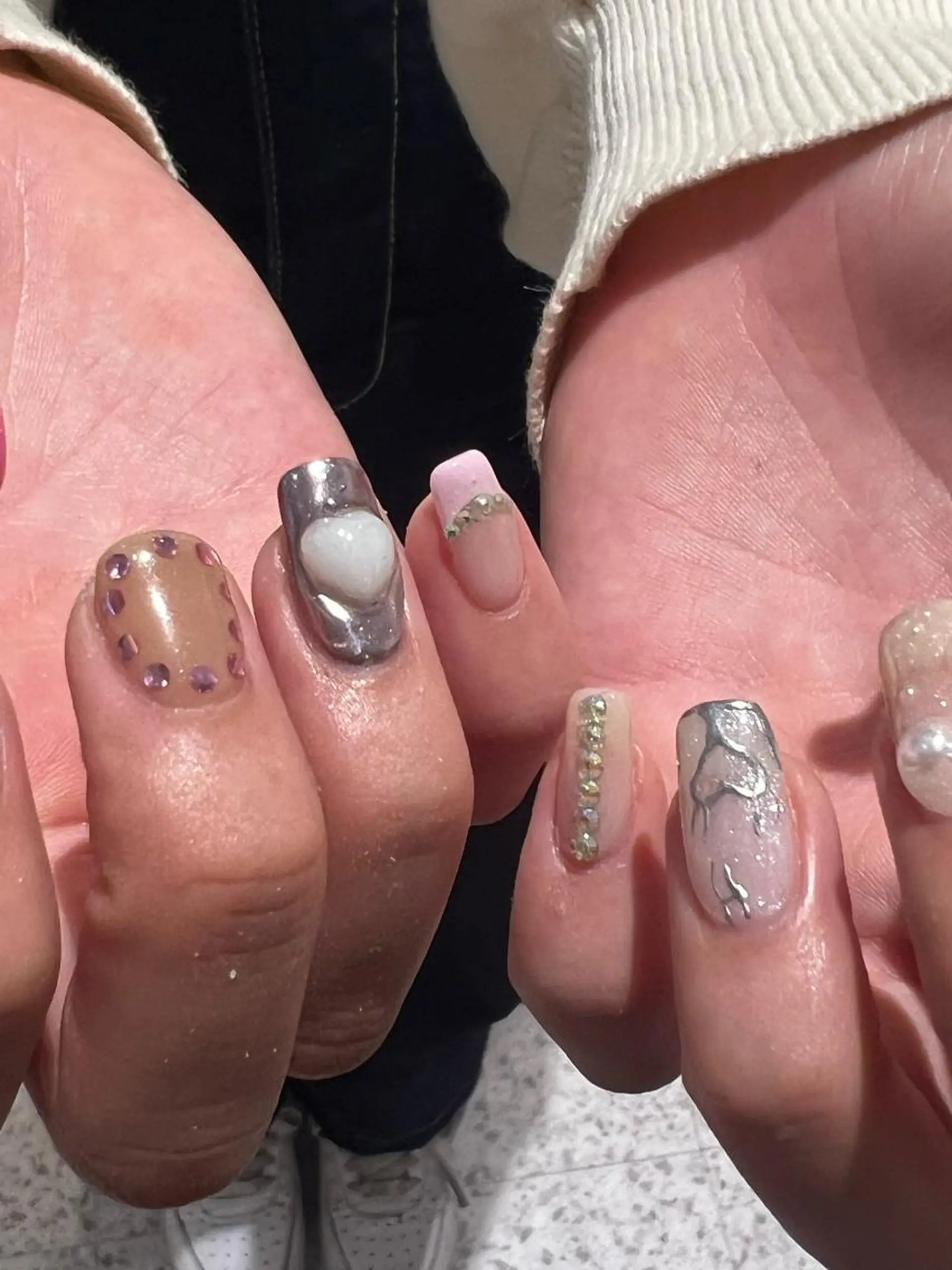 ネイル 個性派/中韓ネイル SAKURAのネイルデザイン