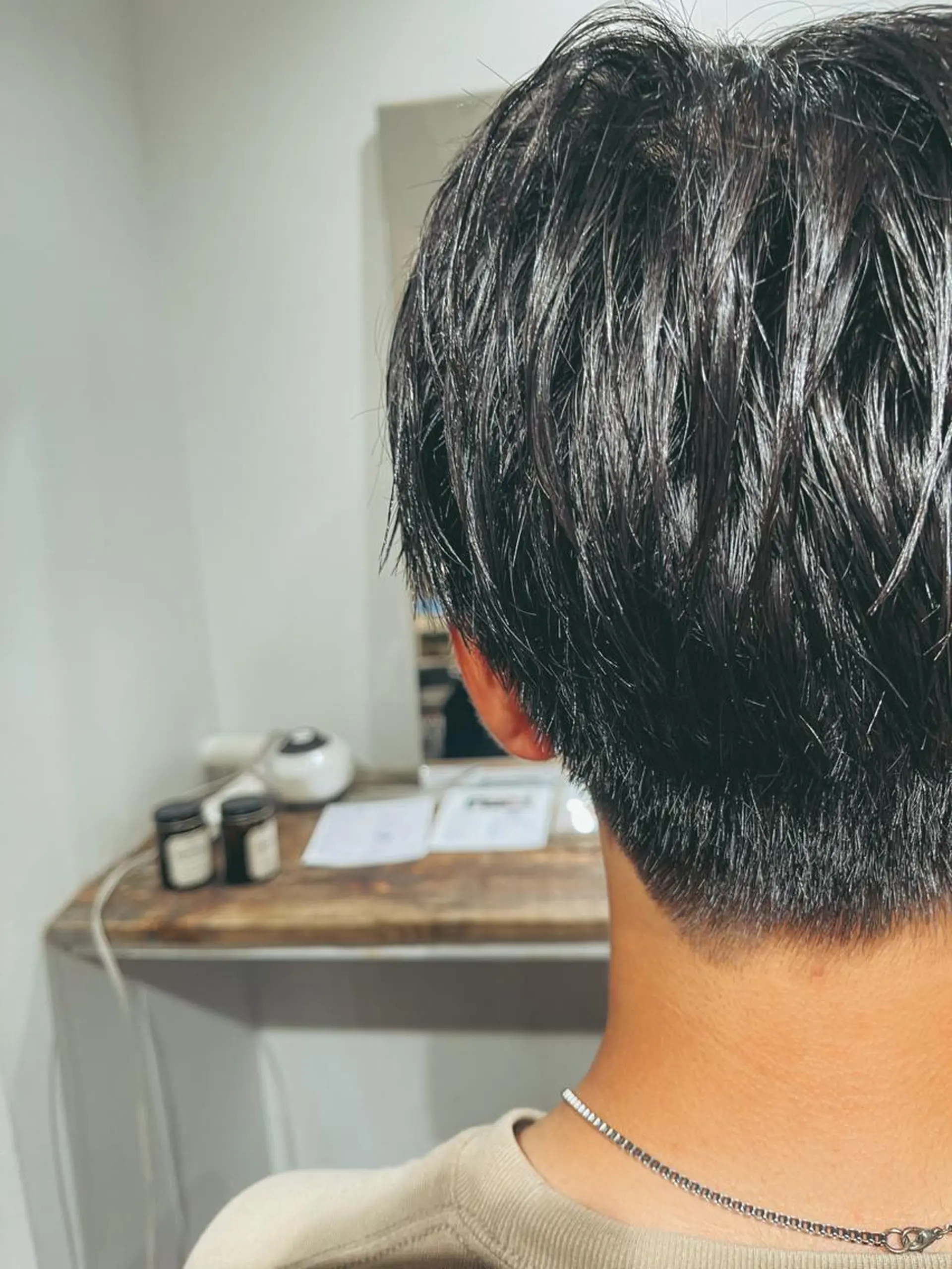 メンズ センターパート フェードカット 刈り上げ カット 骨格補正施術/メンズ 専門美容師/YUYAのヘアスタイル