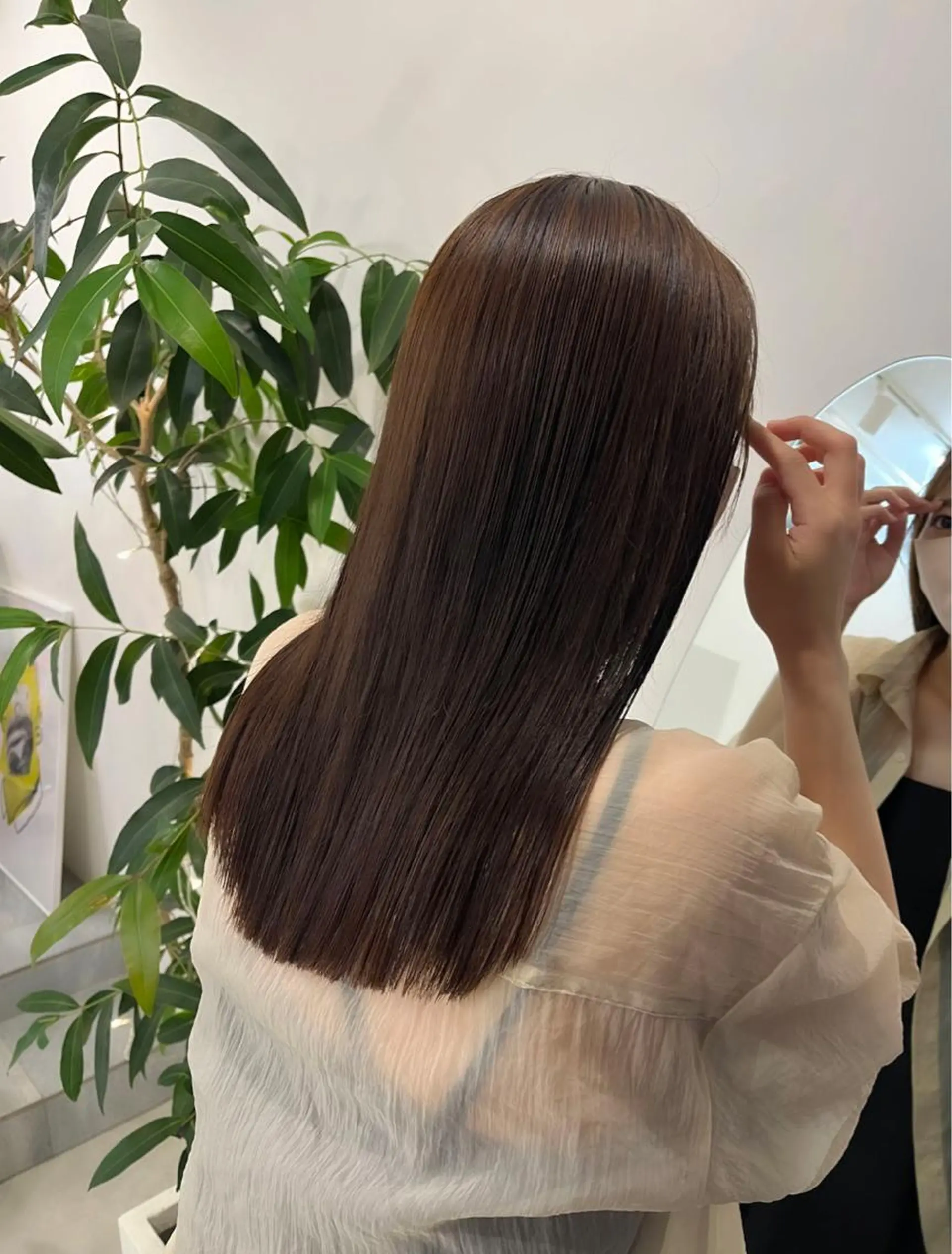 セミロング ハルカ/ fit standのヘアスタイル