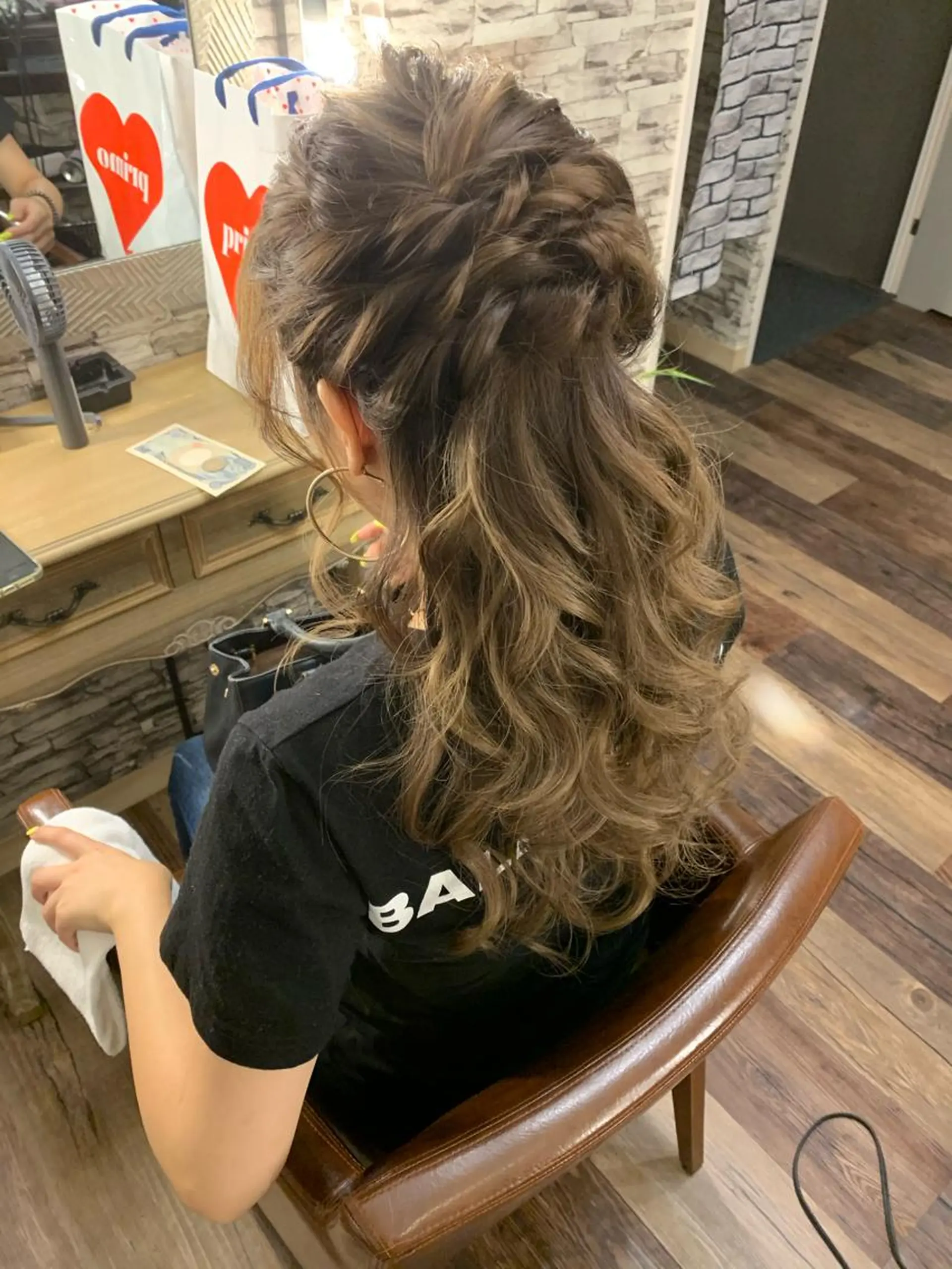 ヘアアレンジ ハーフアップ hair make  Lucciのヘアスタイル