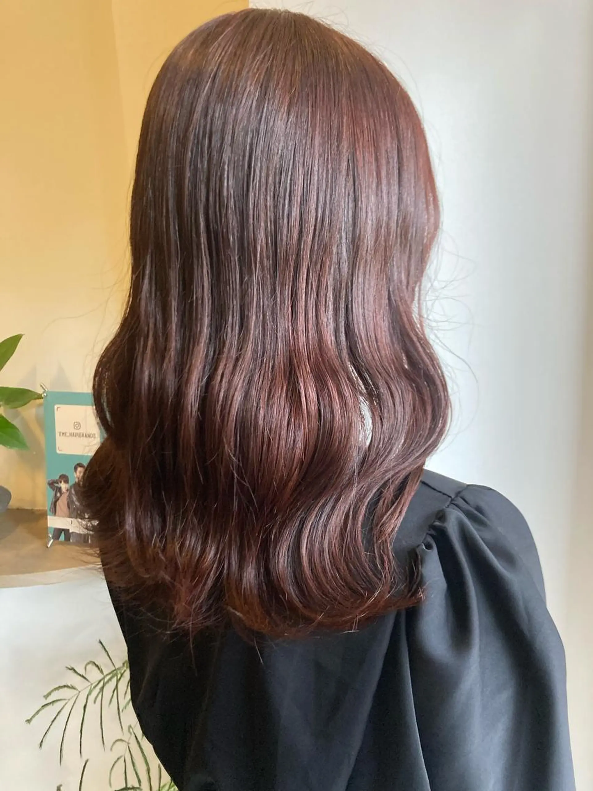 セミロング ヘアカラー 🌸インナーカラー 🌸藤井春華のヘアスタイル