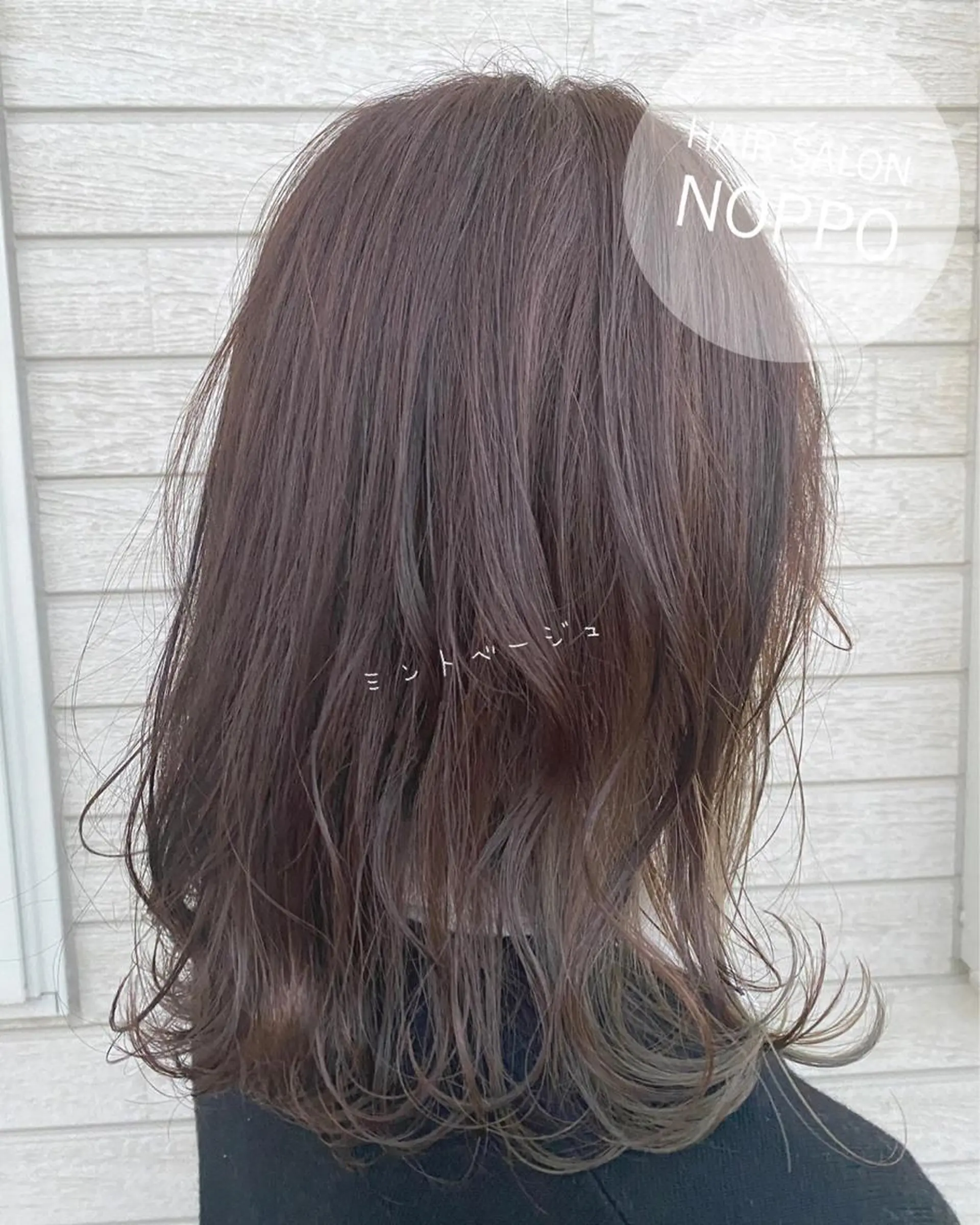 セミロング カラー noppo所属・NOPPO 和泉市 美容室／奥村　飛鳥のヘアスタイル