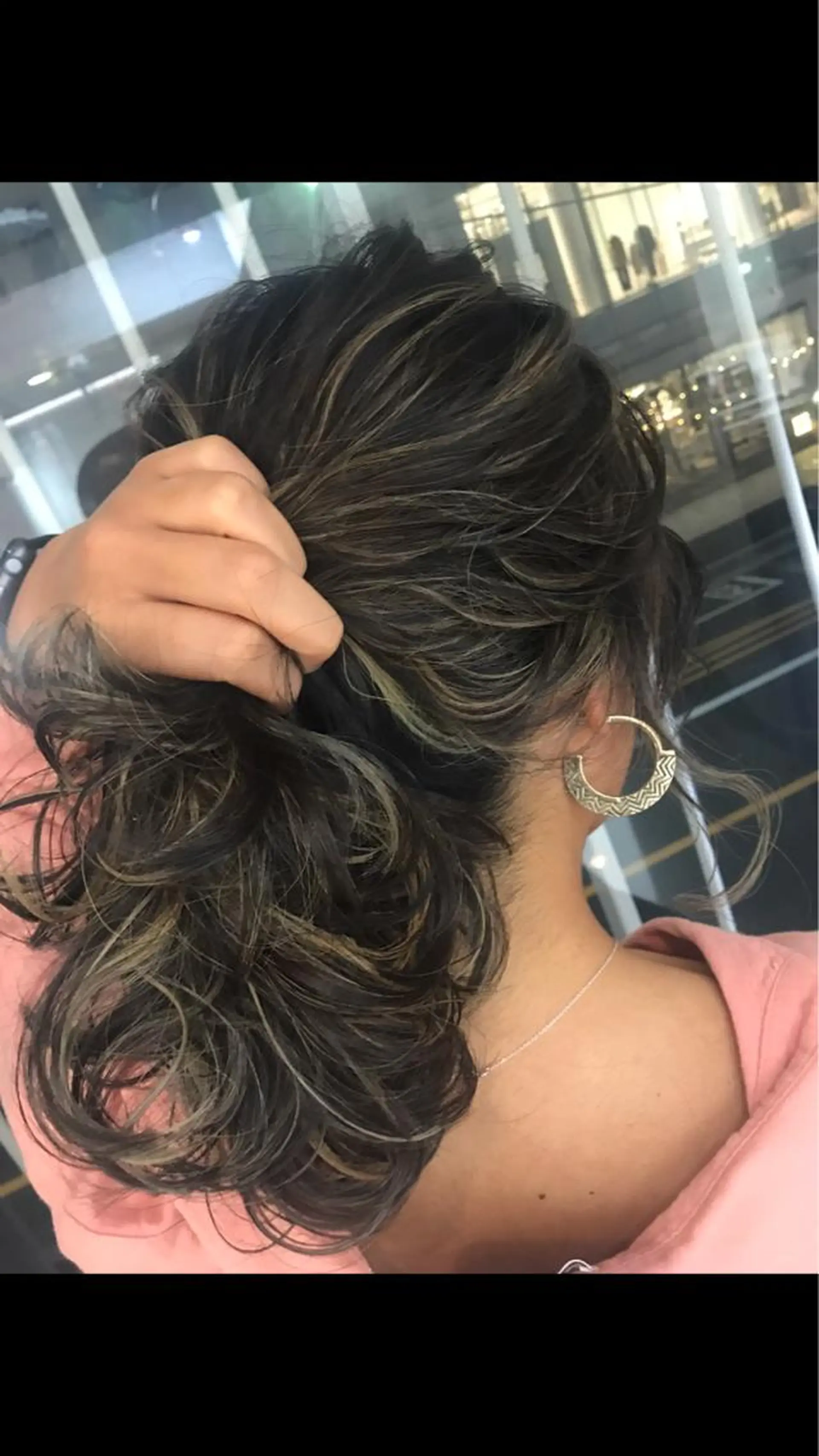 ミディアム カラー カット ヘアカラー トリートメント エクステ ヘアセット LAS 代表 ナガカワ コウヘイのヘアスタイル