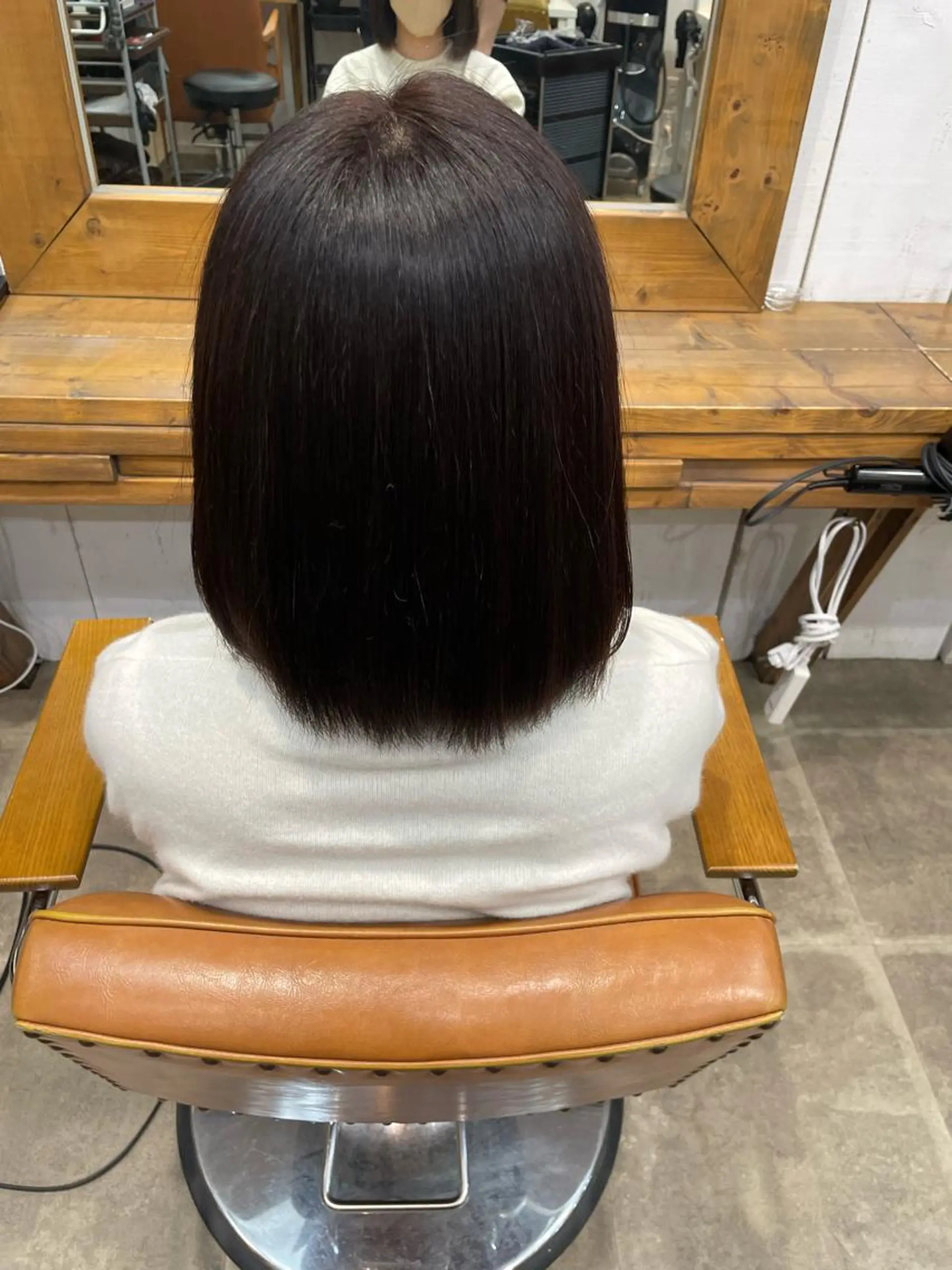 ミディアム 松田 恋のヘアスタイル