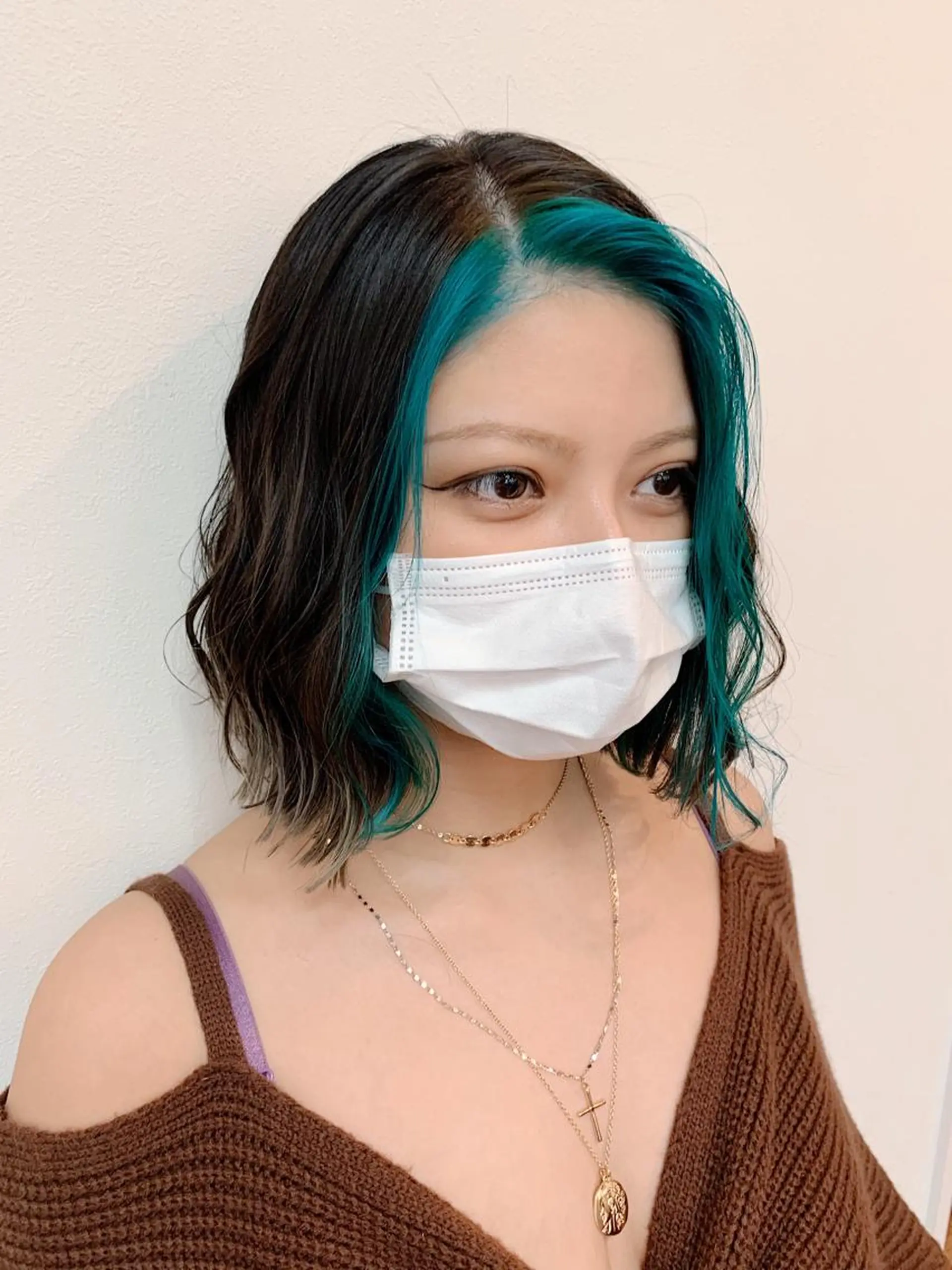 ショート ミストバング カット ヘアカラー unöi所属・3月Open unöi  ホナミのヘアスタイル