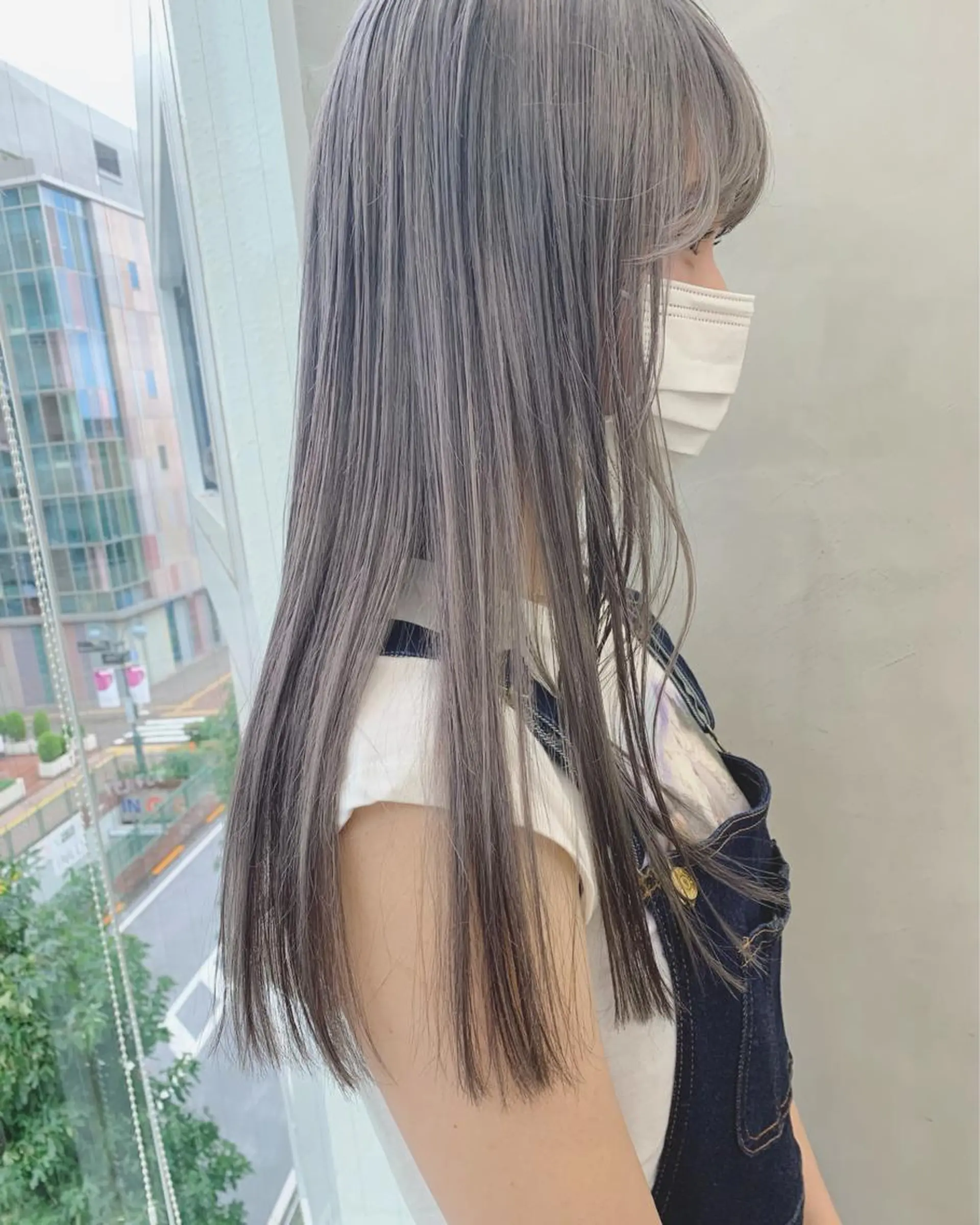 セミロング カラー ブームボックス所属・🐝ハイトーンカラー hachi🐝のヘアスタイル