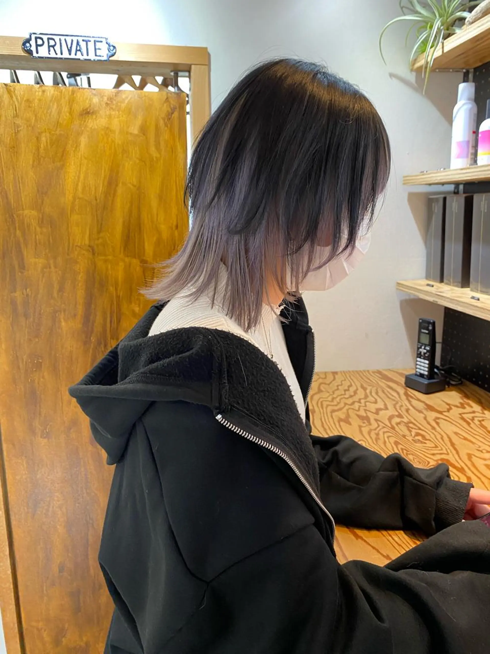 ショート ブリーチダブルカラー ハイライト/山本喜熙のヘアスタイル