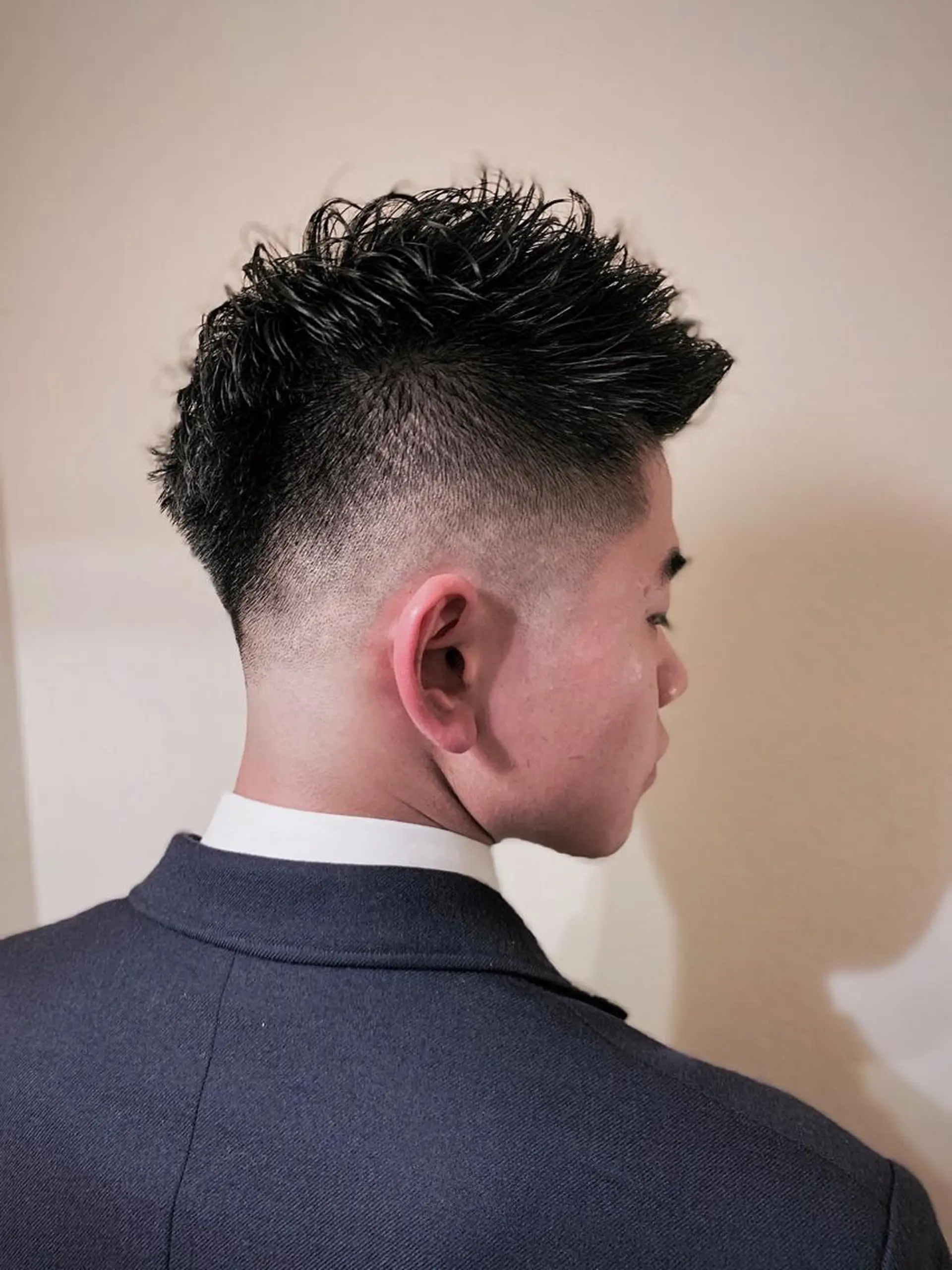 ショート パーマ メンズ HIROGINZA ヒロ銀座 青山所属・マツオ リュウホウ🐉のヘアスタイル