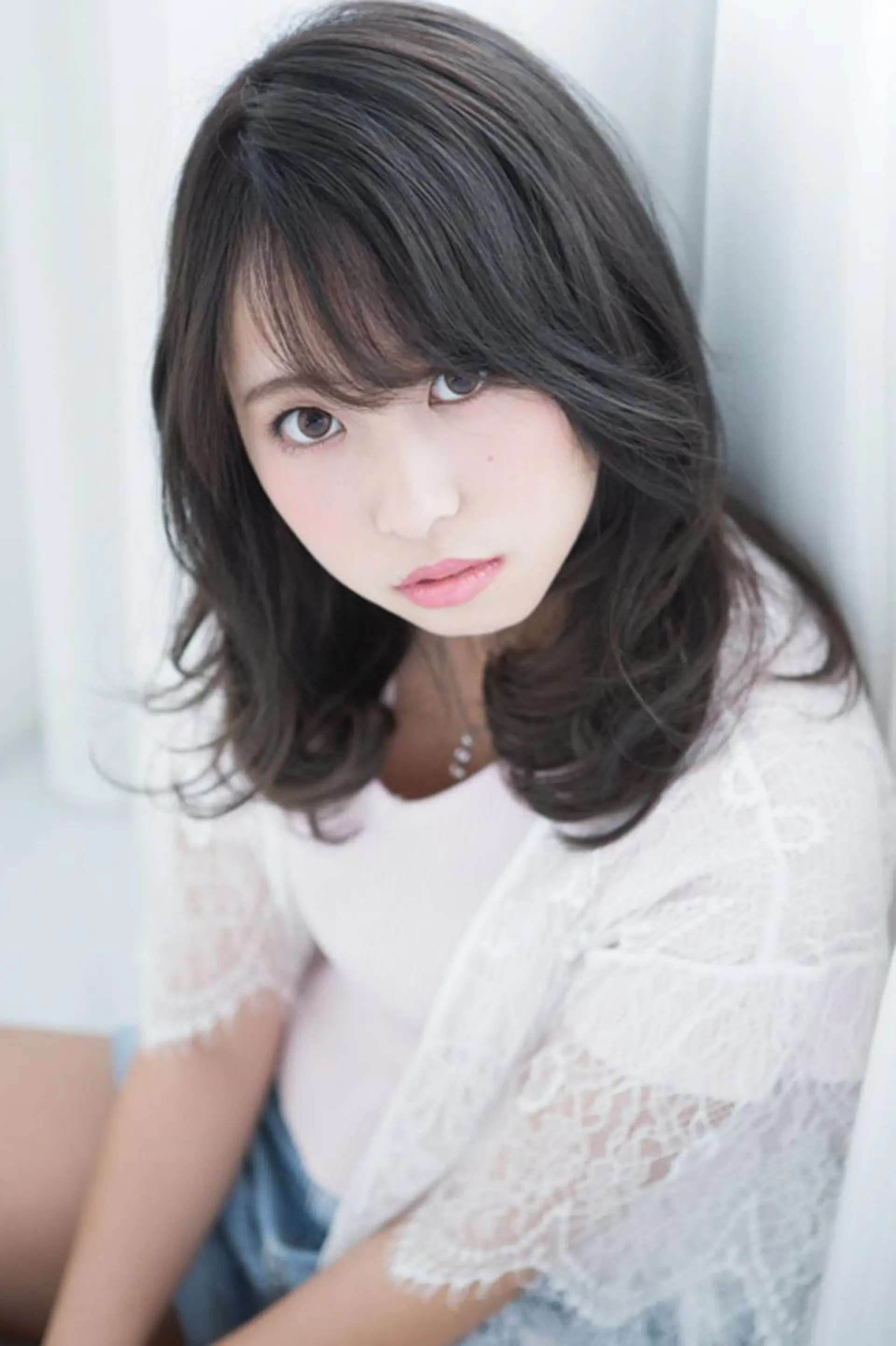 ミディアム パーマ 縮毛矯正 香川 裕基のヘアスタイル