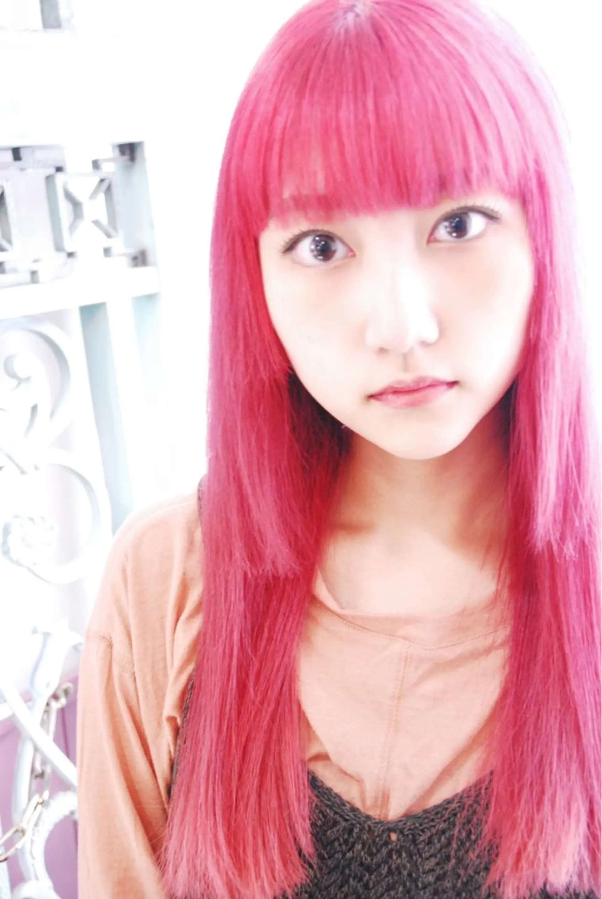 ロング カラー パーマ ヘアアレンジ メンズ ヘアカラー ヘアセット 表参道Lise おおいしおりのヘアスタイル