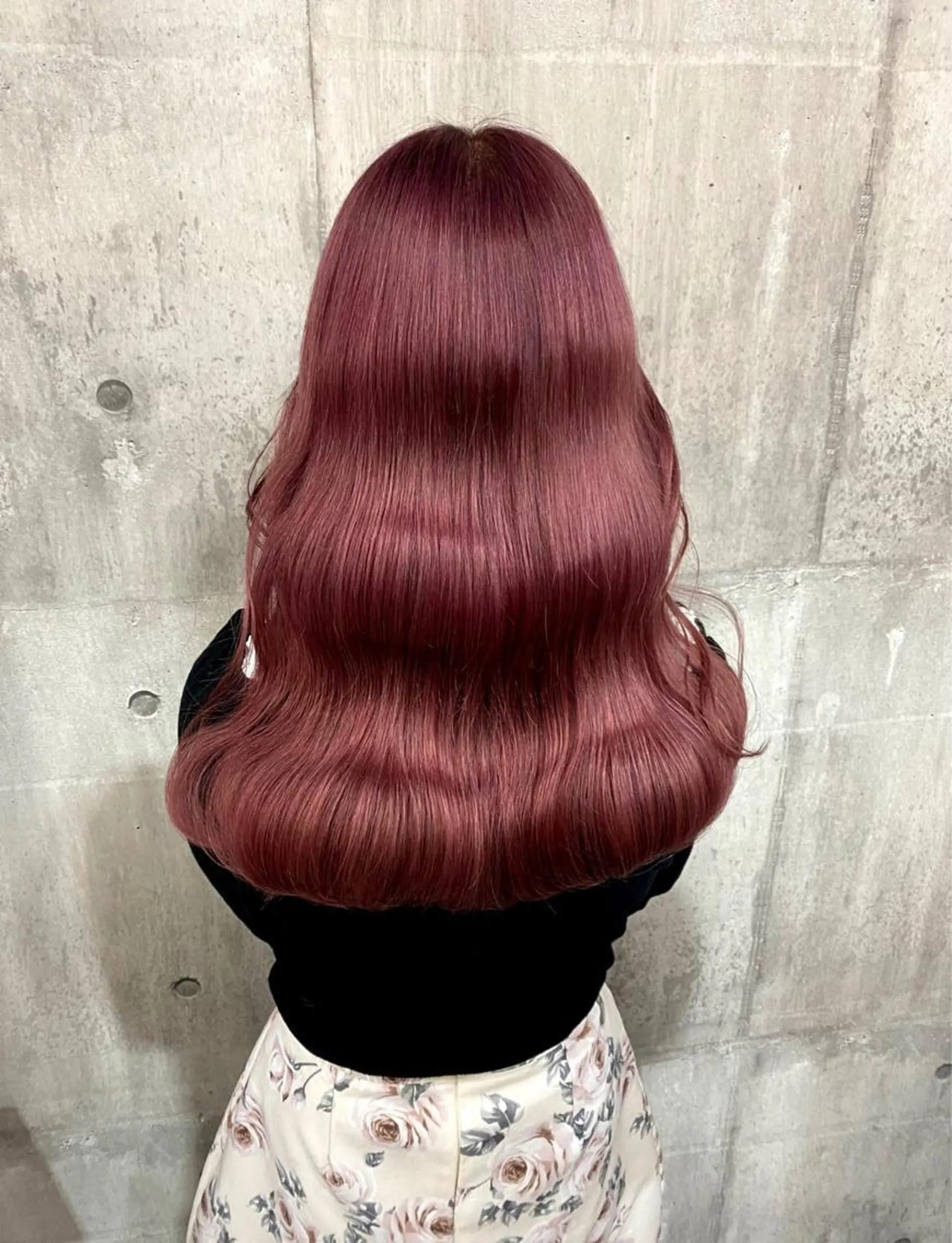 セミロング カラー SHURI❤️🔥 中/韓mix ♡のヘアスタイル