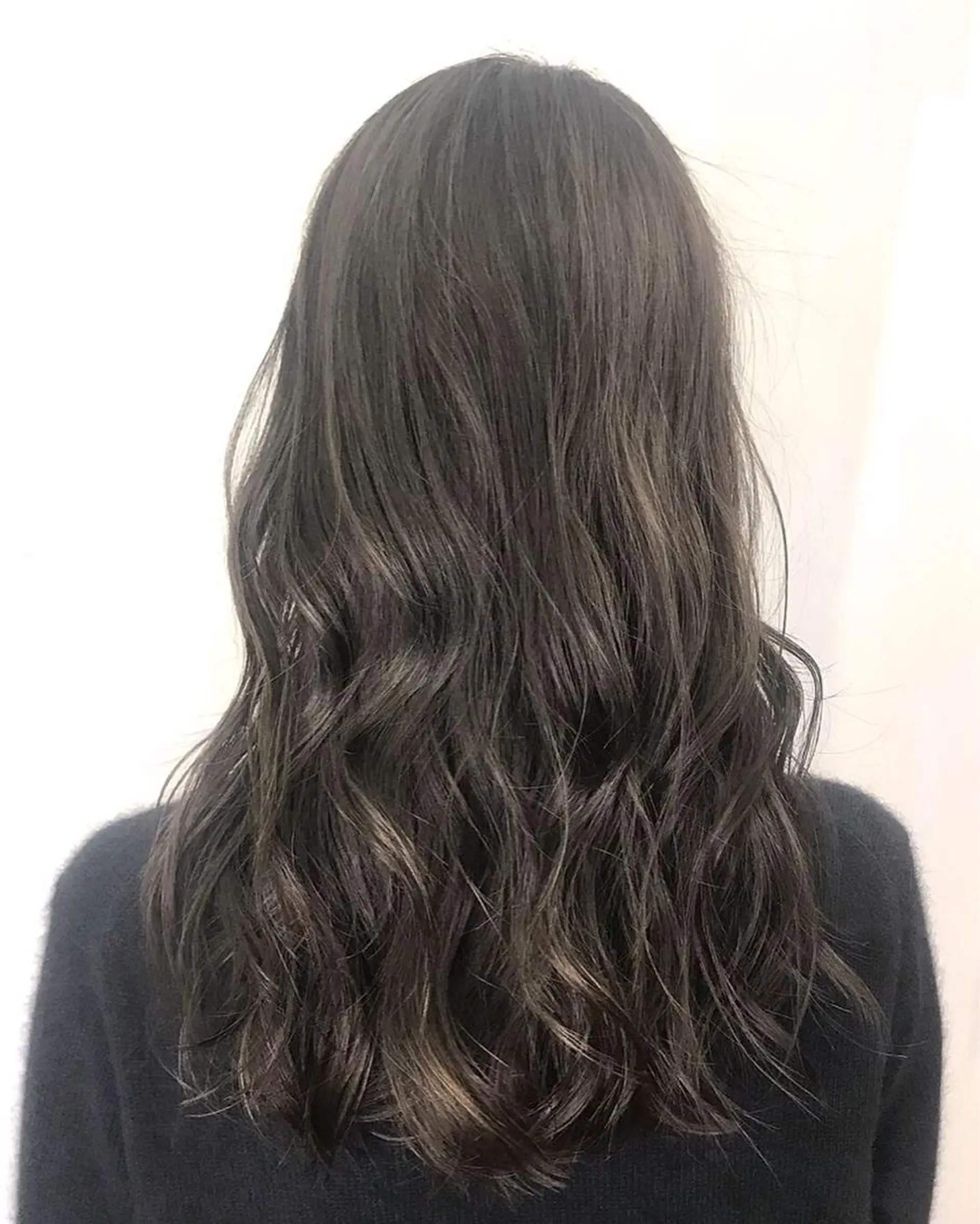 ロング カラー 透明感カラー ハイライトカラー バイオレットカラー 外国人風カラー ハイライト メンズ特化👨 細谷碧海のヘアスタイル