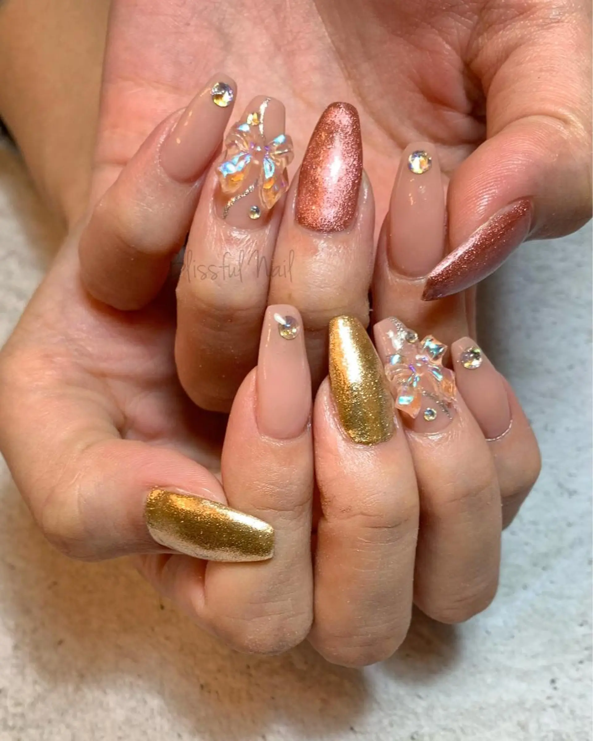 ネイル ハンドネイル Blissful Ayaka♡のネイルデザイン