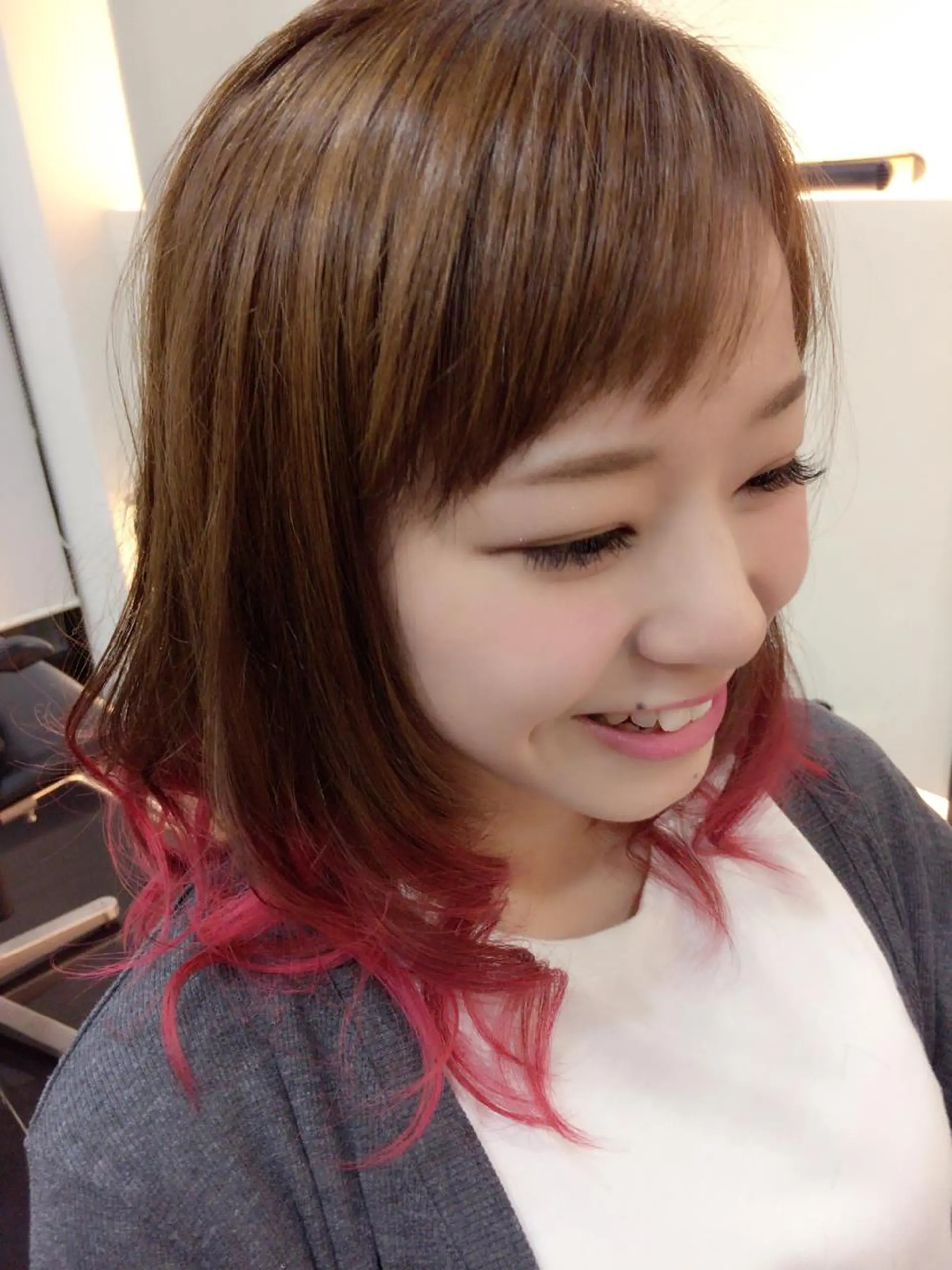 セミロング 関口 友行のヘアスタイル