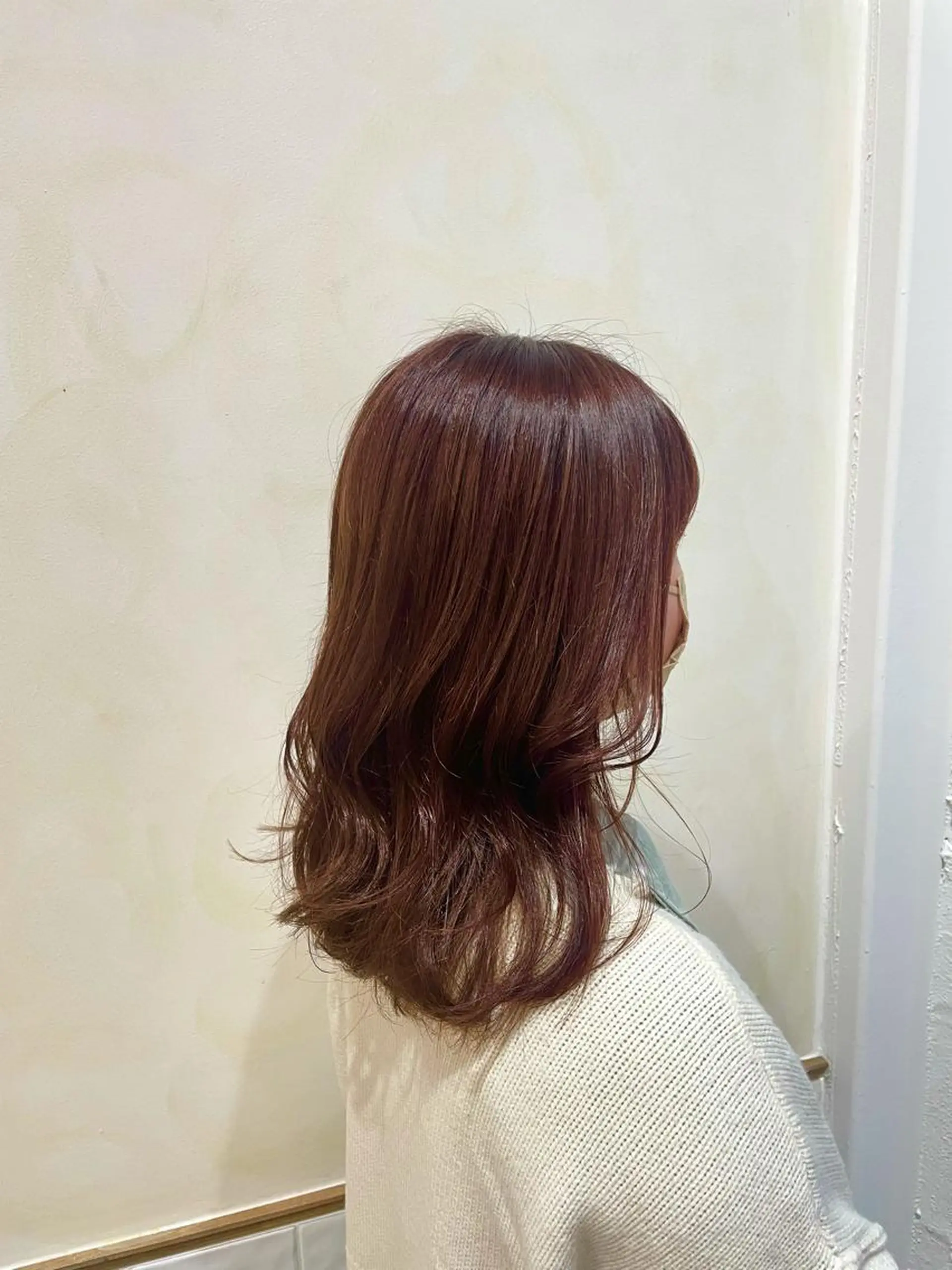 セミロング カラー カット ヘアカラー ⌇ROMEO京橋店⌇ 鎌谷明星🪷のヘアスタイル