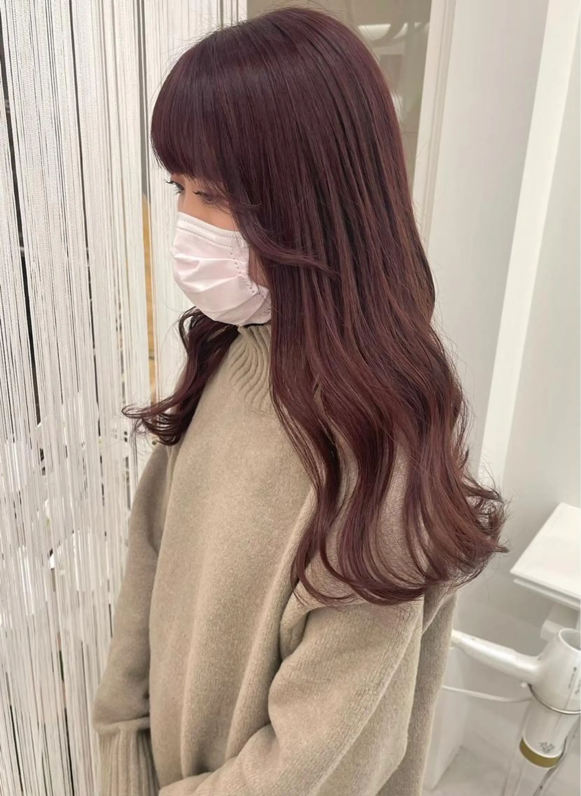 ロング カラー ブリーチ Parve  Mix /板野妃莉のヘアスタイル