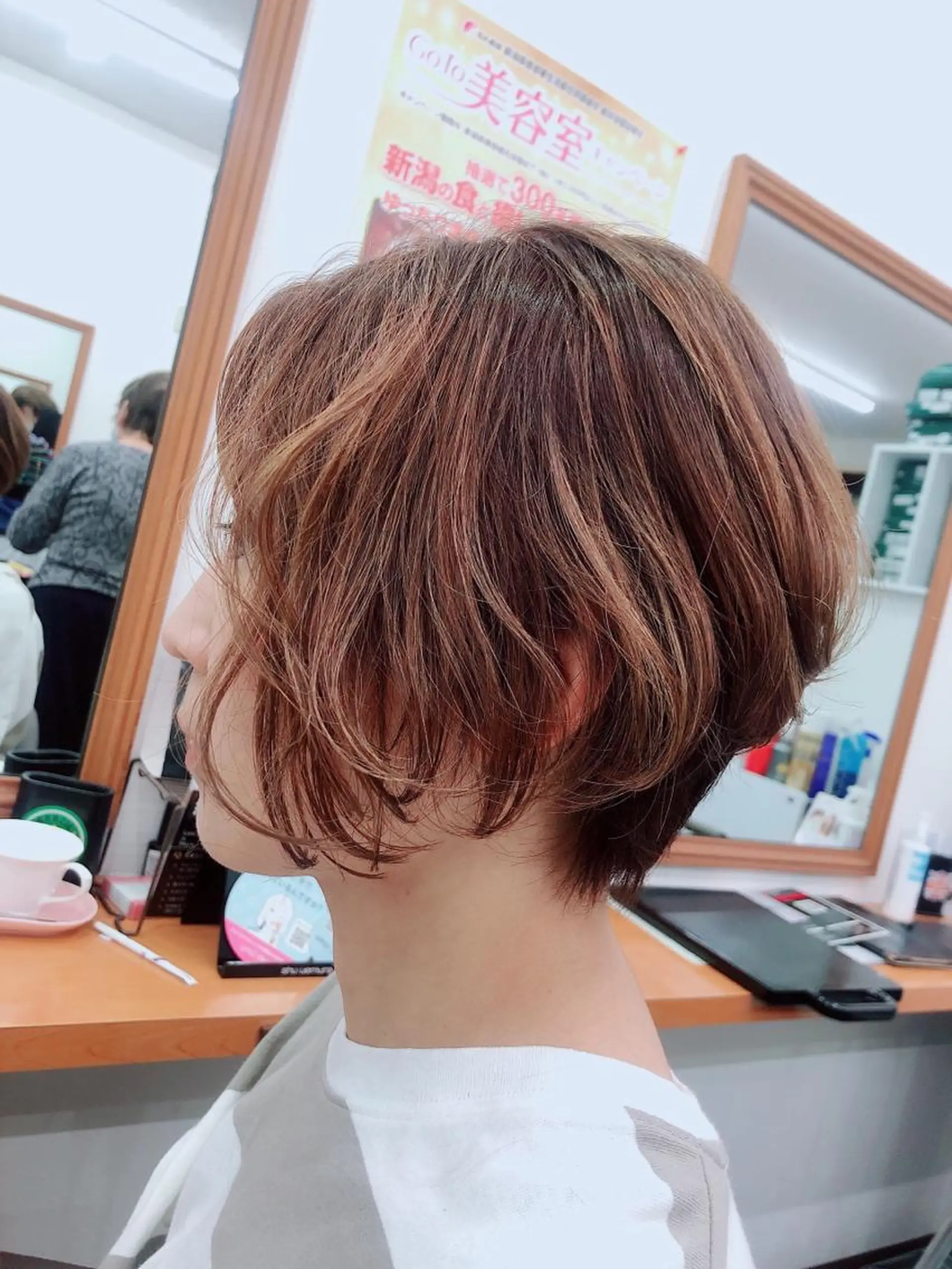 ショート YAP！HAIR所属・YAP！HAIR トコツメアヤノのヘアスタイル
