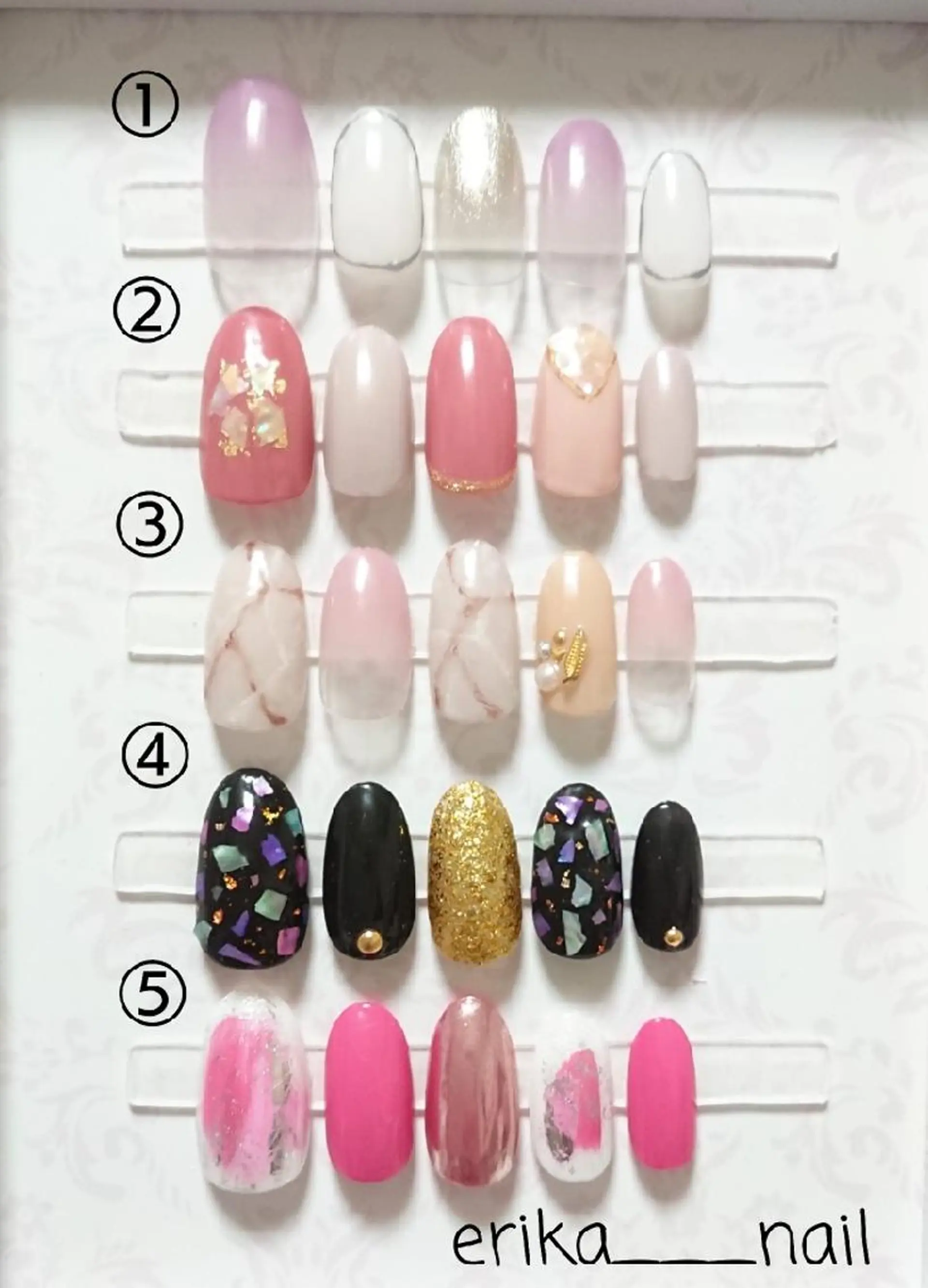 ネイル NAKAJIMA ERIKAのネイルデザイン