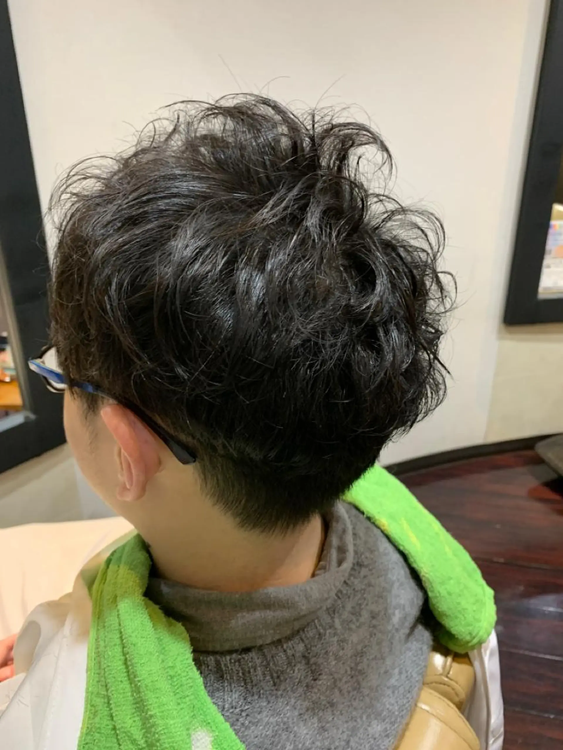 メンズ メンズパーマ カット パーマ 石沢 知康のヘアスタイル